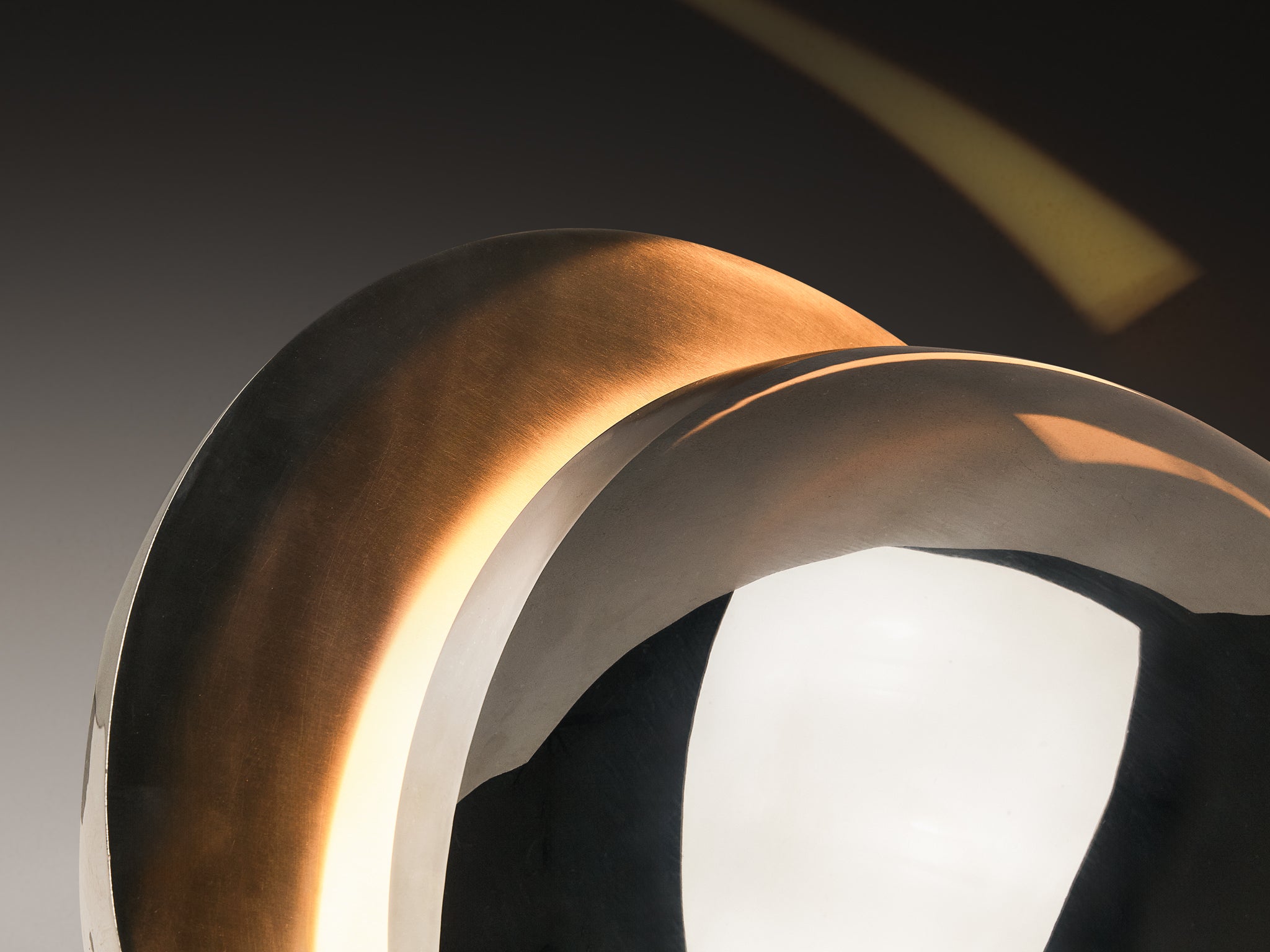 Gigi Capriolo for Complemento Idea 'Glob' Lamp in Stainless Steel Lighting Morentz