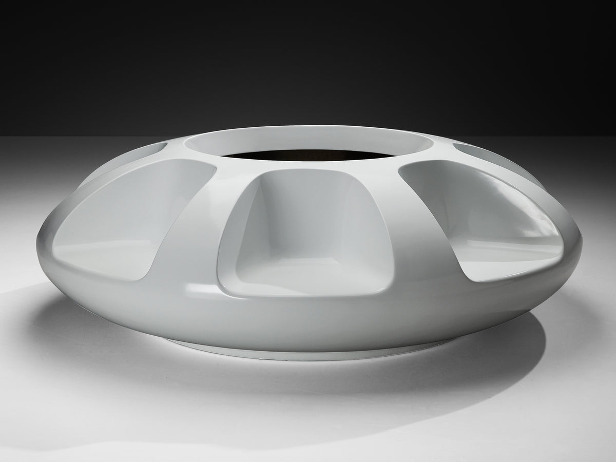 Elsie Crawford for Sintoform Large 8-Seat 'Carousel' Sofa in Fiberglass Seating Morentz