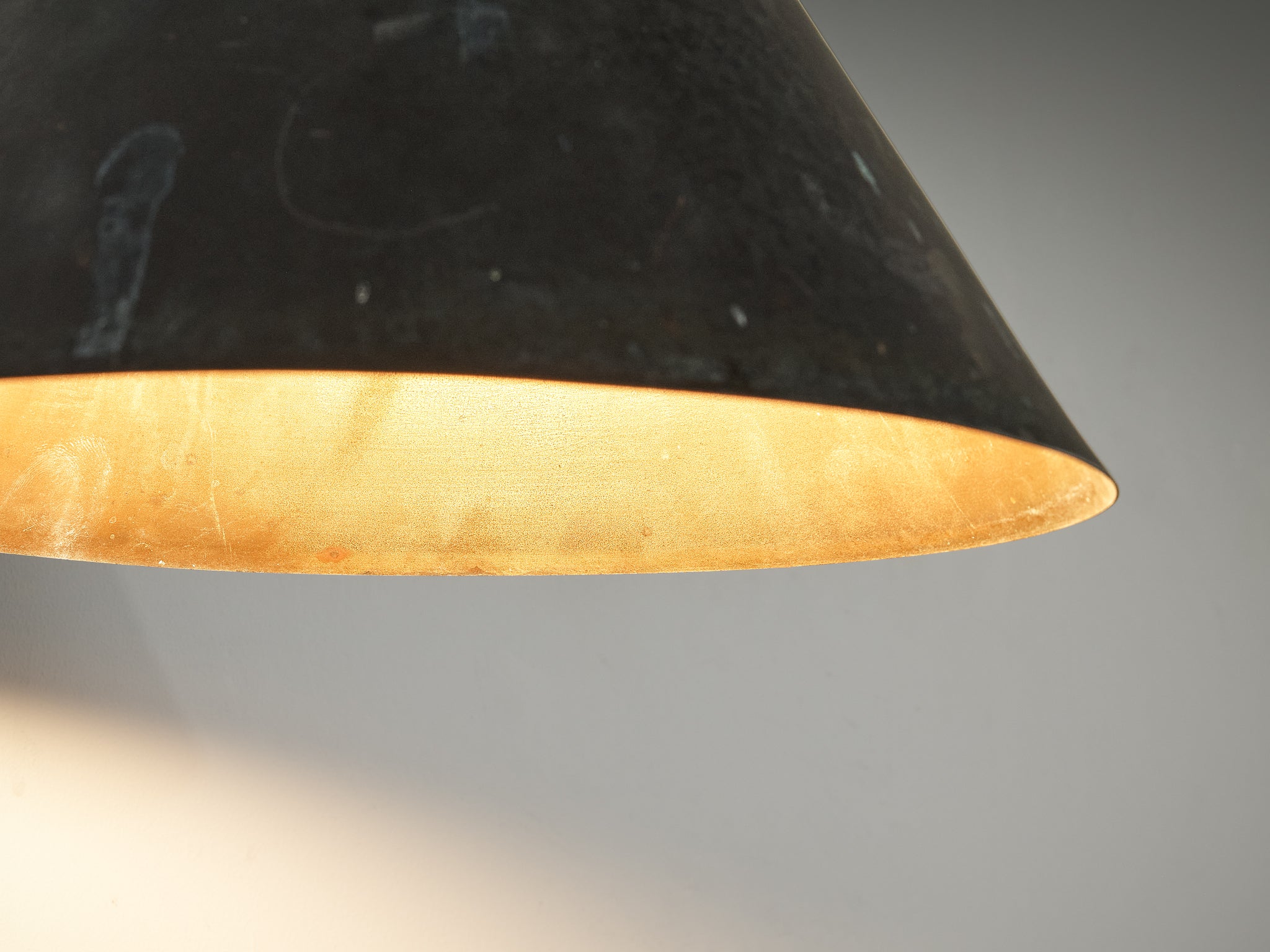 Hans-Agne Jakobsson 'Tratten' Copper Wall Light Lighting Morentz