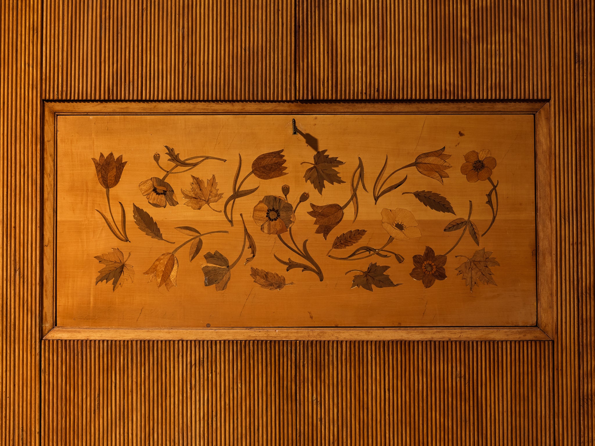 1950s Italian Mid-Century Modern Sideboard with Grissinato Carvings case pieces and storage cabinets Morentz