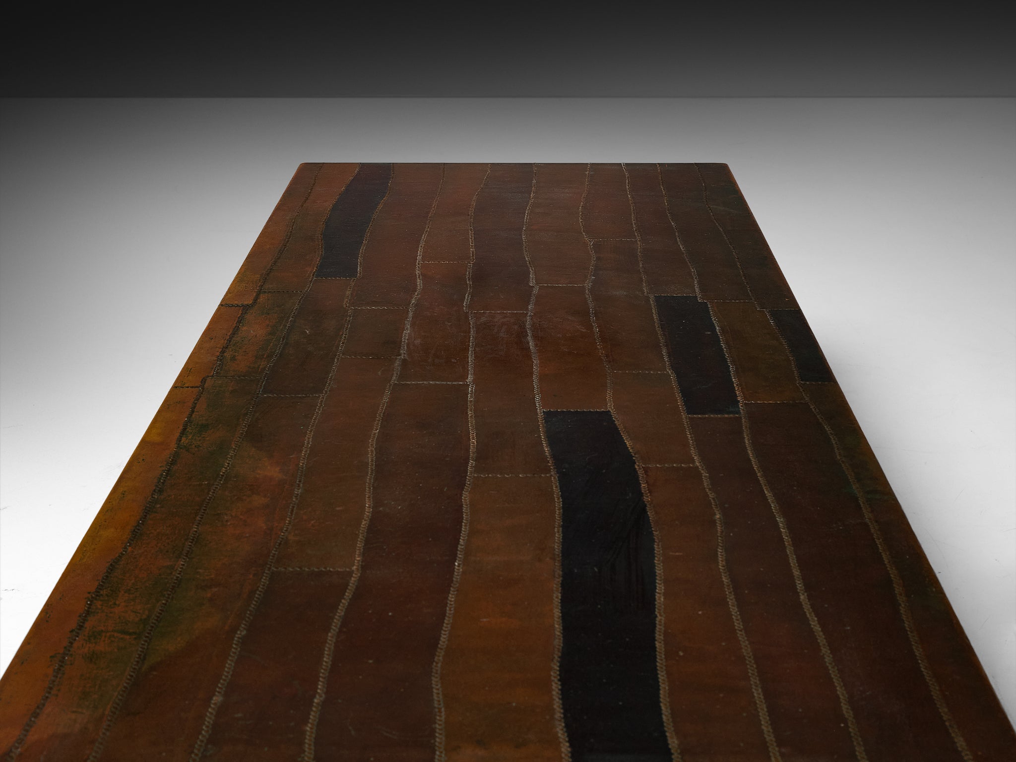 Lorenzo Burchiellaro Large Coffee Table in Copper 230cm/90.5 in Tables Morentz