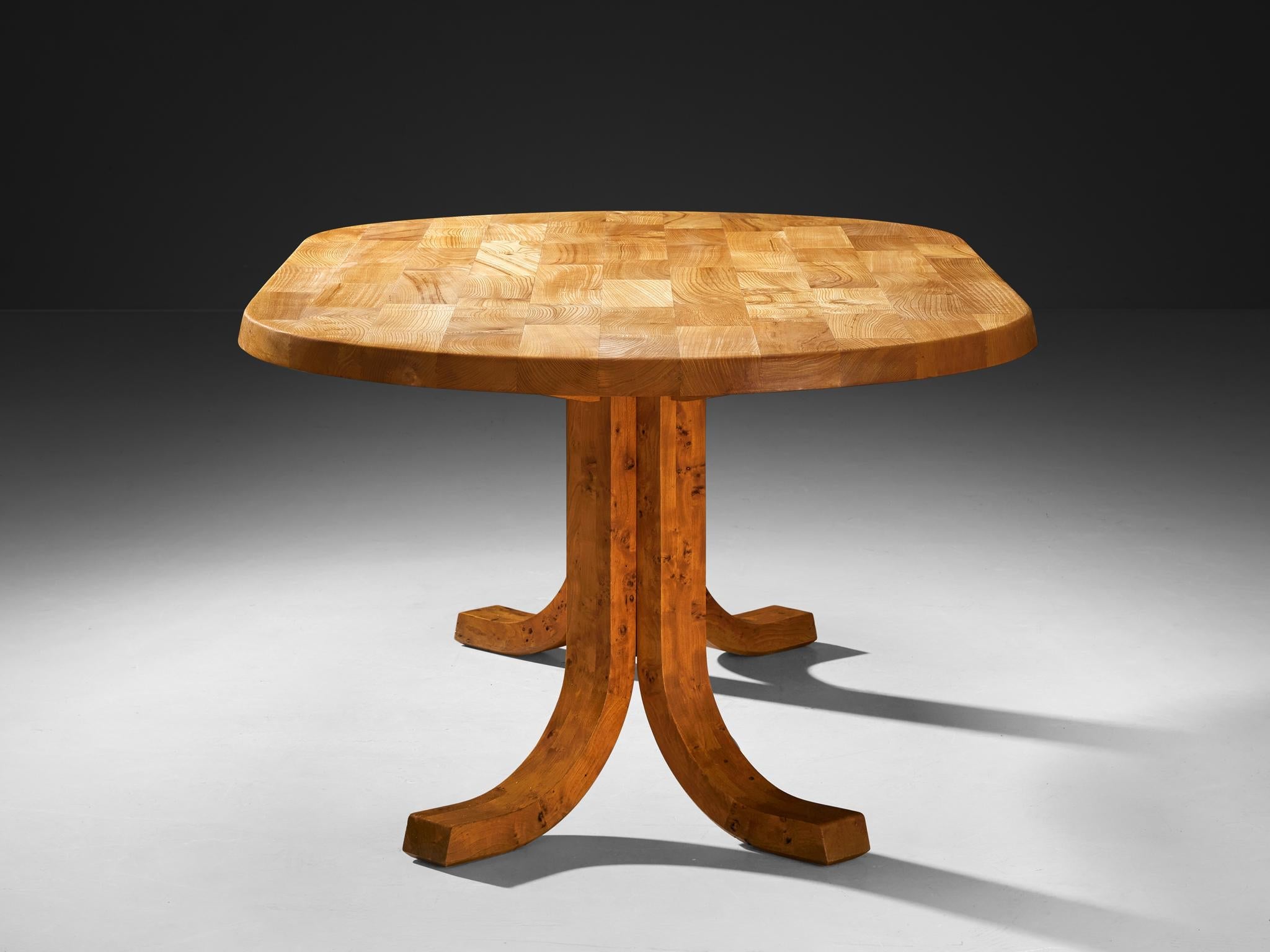 Atelier C. Demoyen Dining Table in Solid Elm tables Morentz