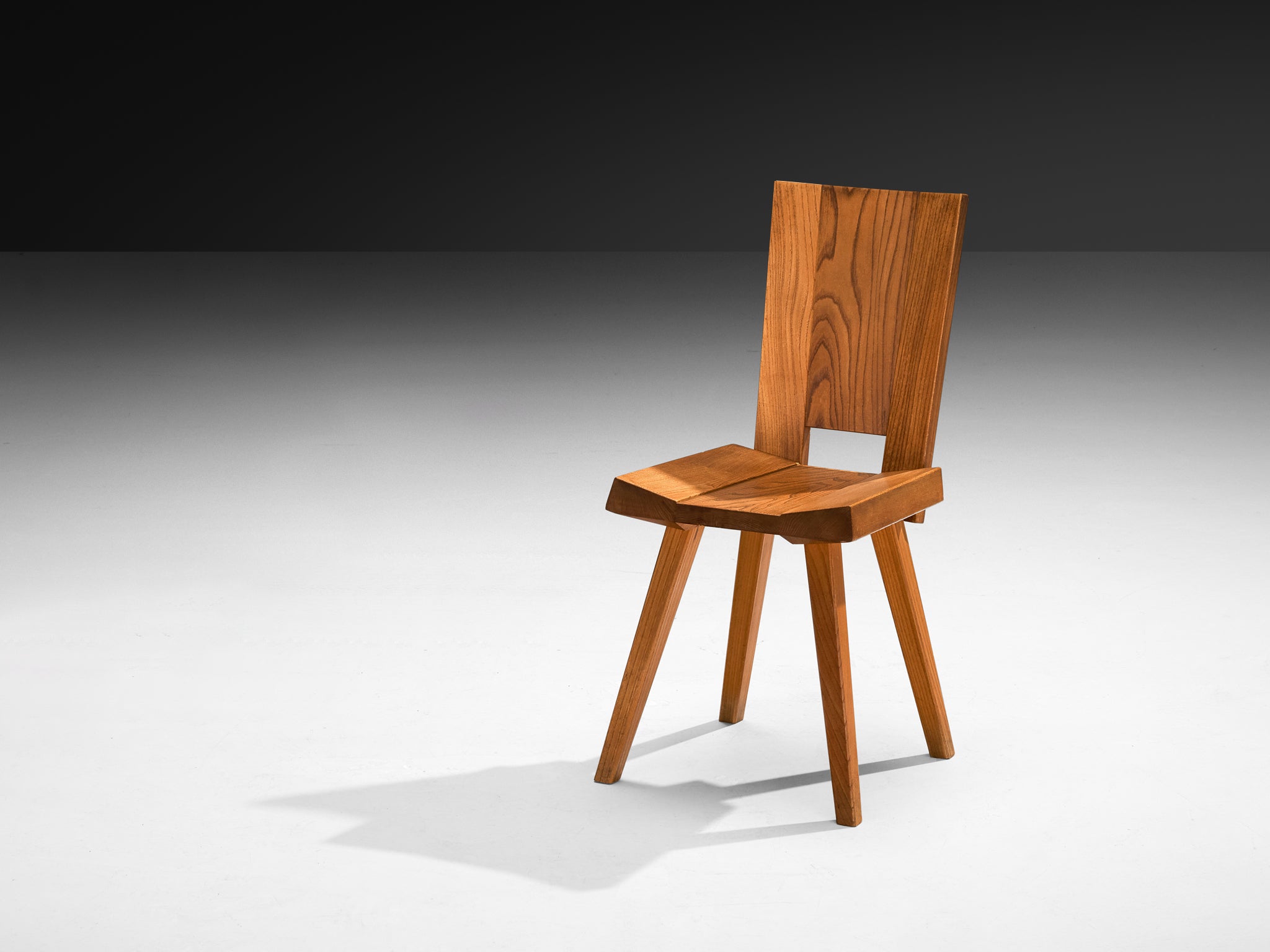 Atelier C. Demoyen Dining Chair in Solid Elm Seating Morentz