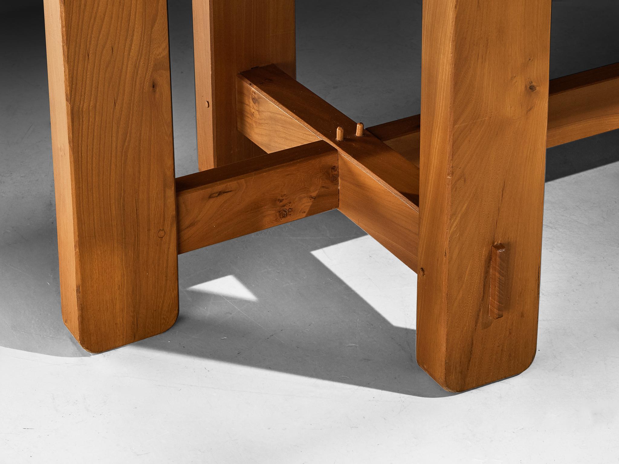 Maison Regain Rectangular Dining Table in Solid Elm tables Morentz