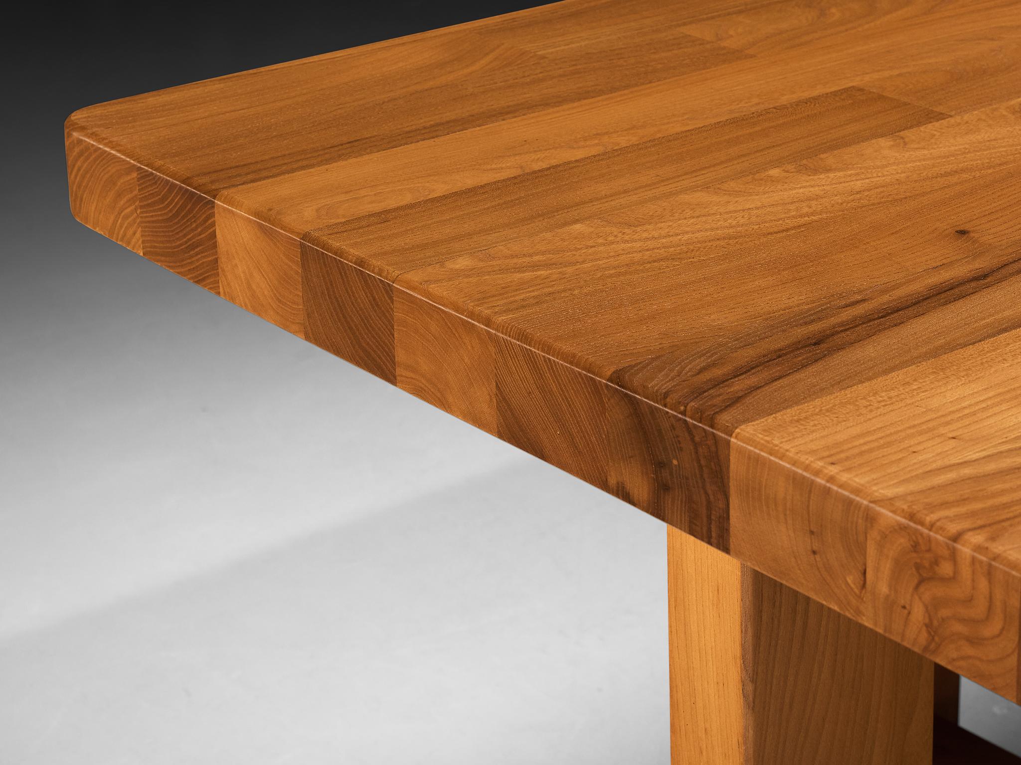 Maison Regain Rectangular Dining Table in Solid Elm tables Morentz