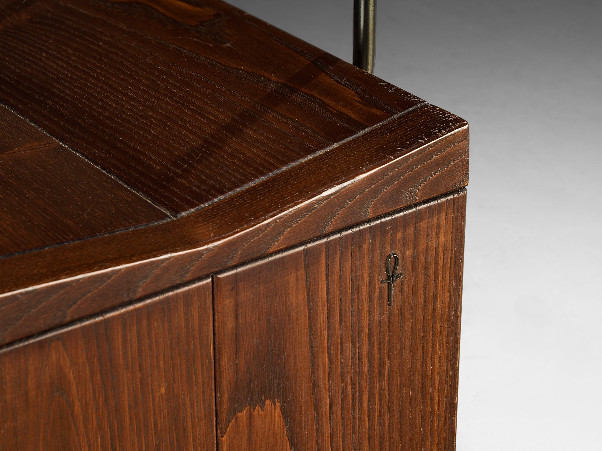 Tito Agnoli Set of Six 'Ilex' Dining Chairs in Solid Oak Seating Morentz