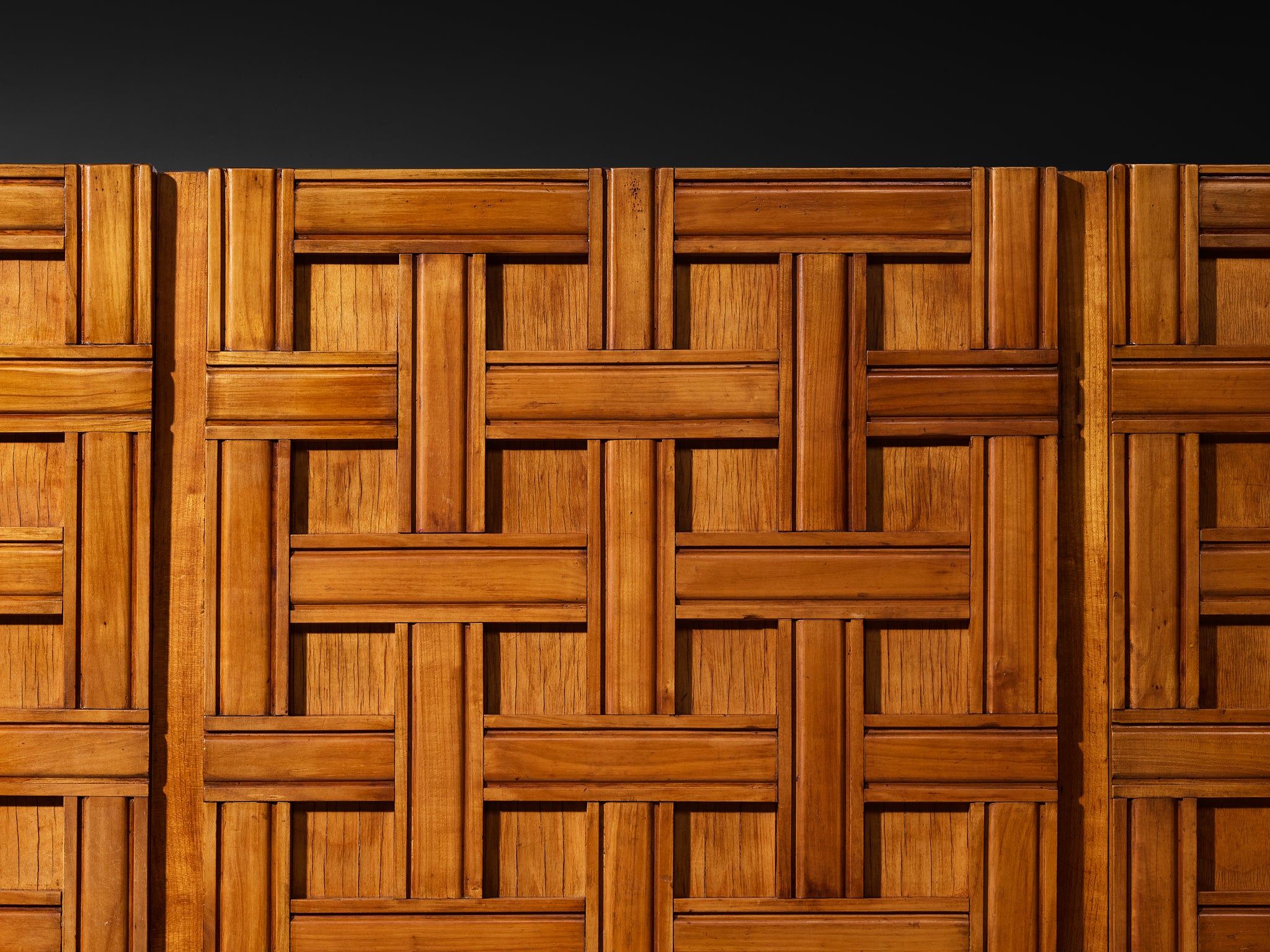 Paolo Buffa Large Highboard or Wardrobe in Cherry 1940s