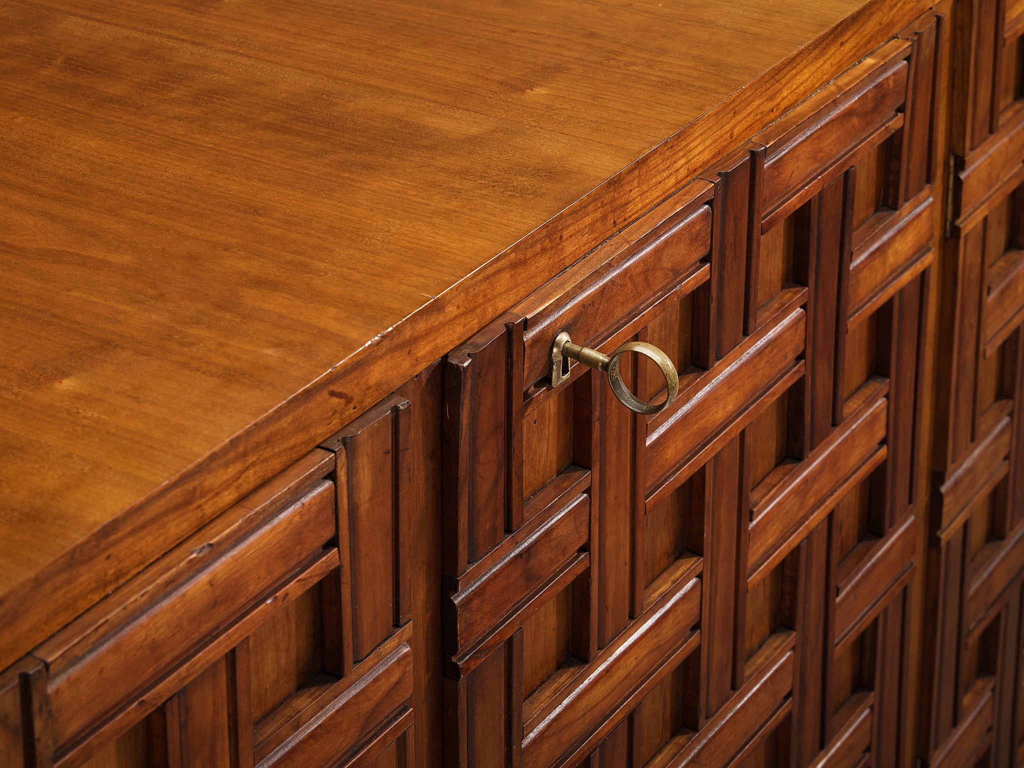 Rare Paolo Buffa Sideboard in Cherry Case pieces and storage cabinets Morentz