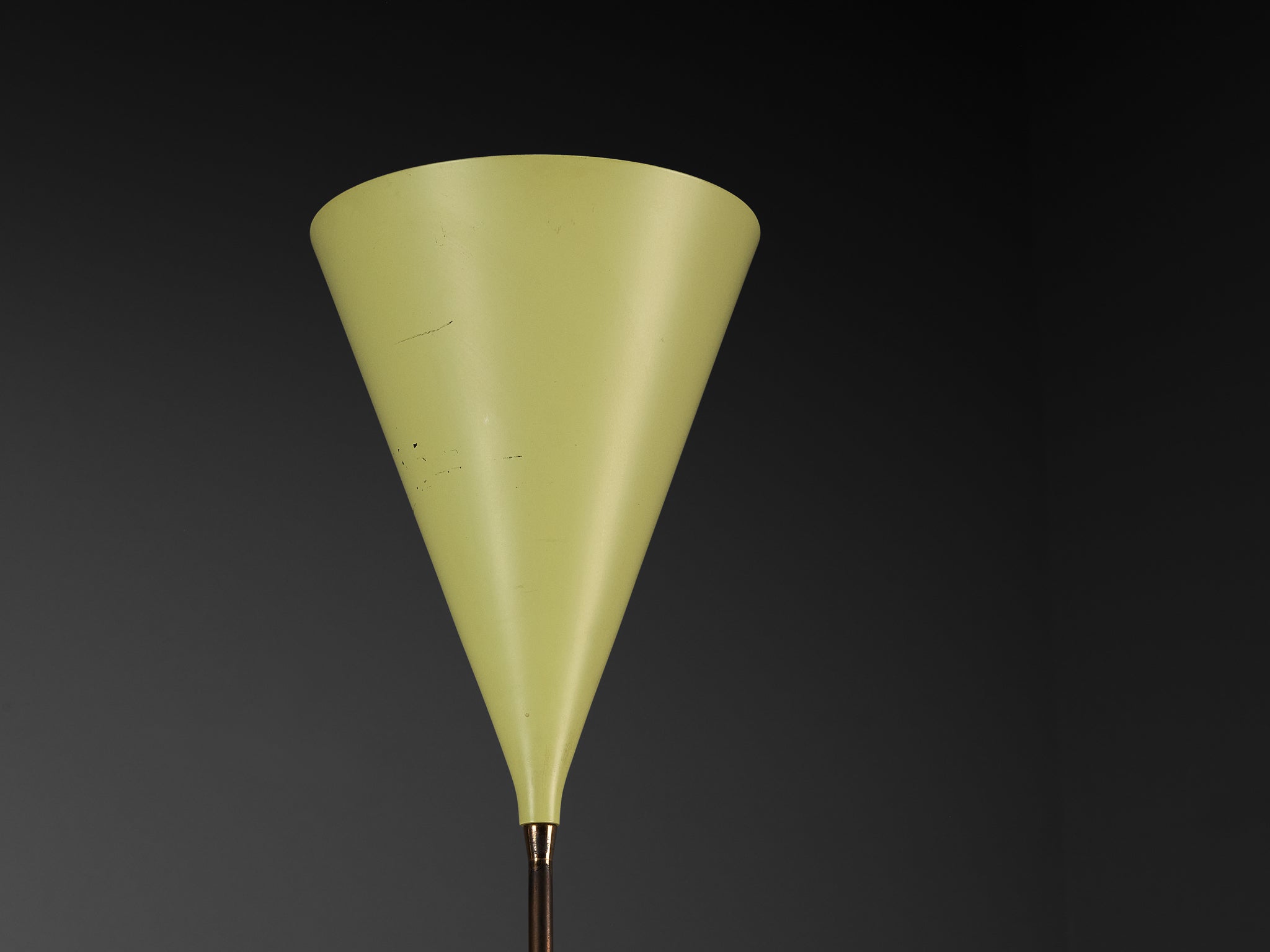 Giuseppe Ostuni for O-Luce '339/2’ Two-Armed Floor Lamp in Marble and Brass Lighting Morentz