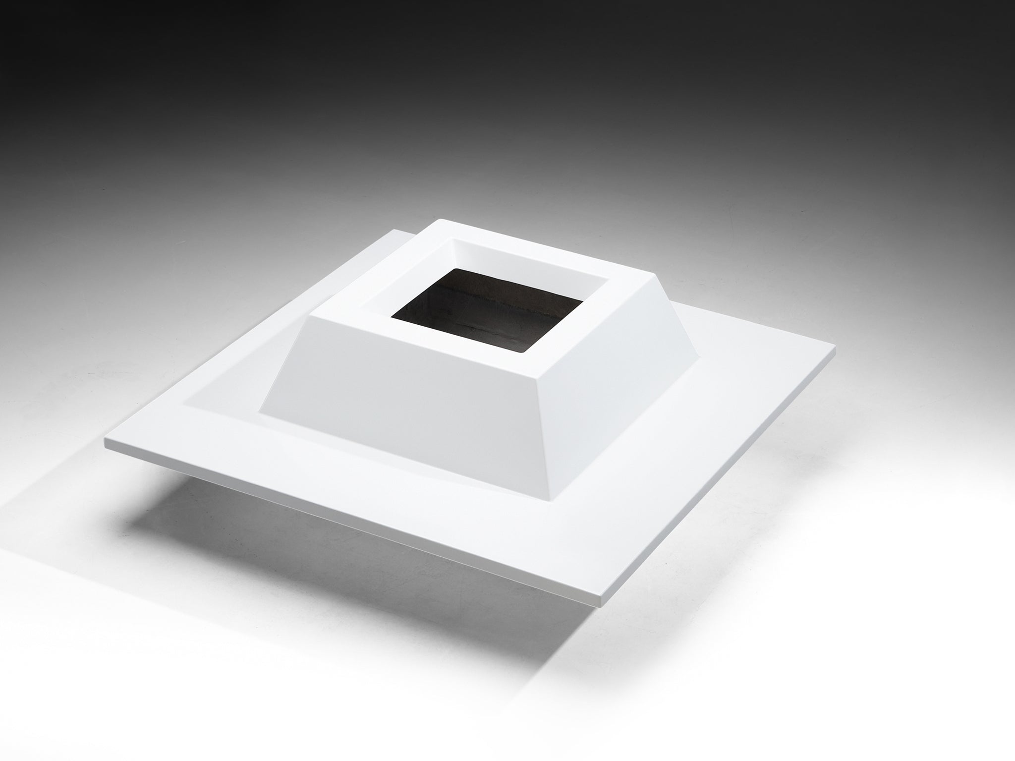 William P. Taylor for Sintoform Square Planter Bench Seating Morentz