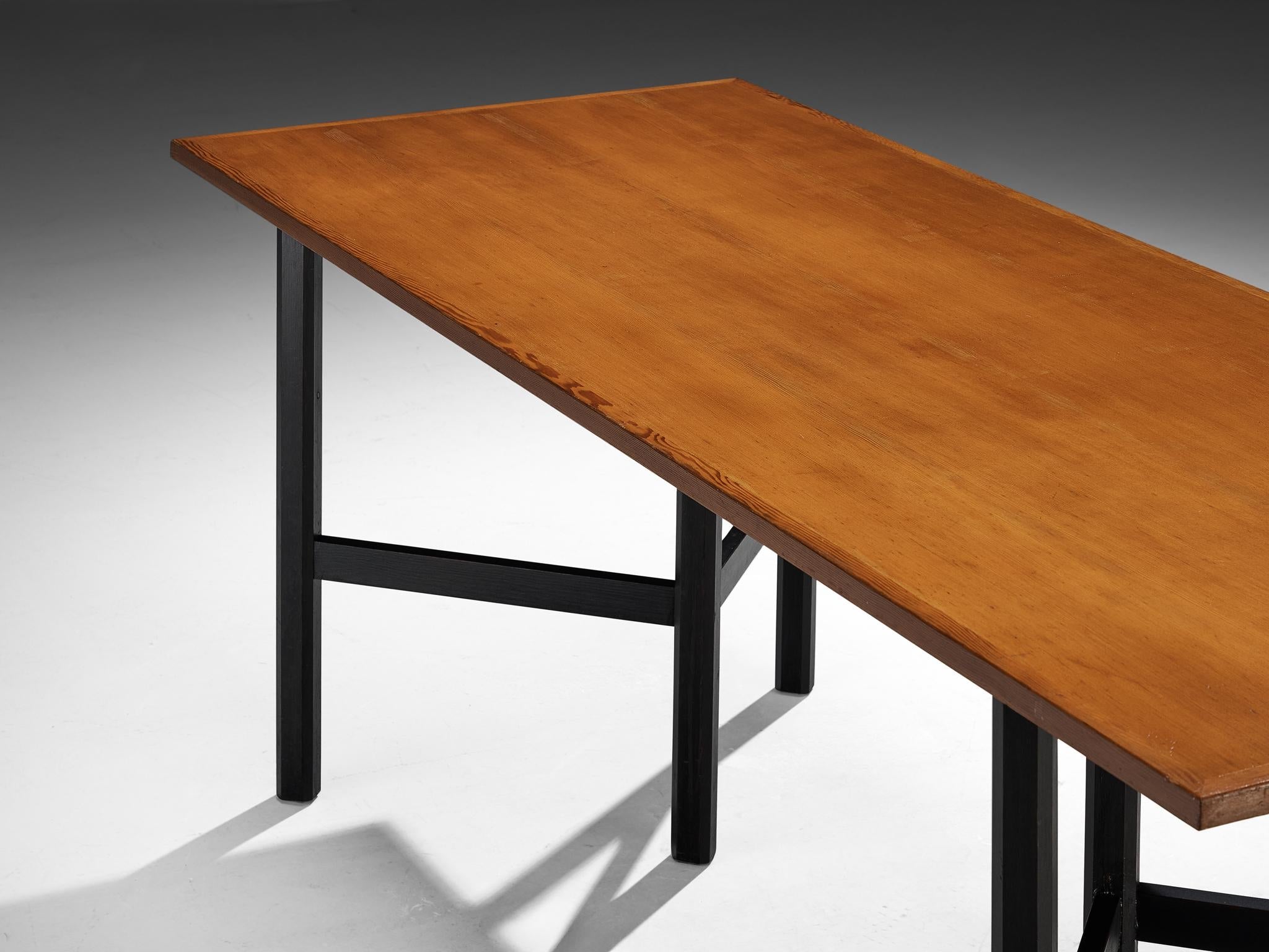 Jørgen Magnussen for Peder Pedersen Dining Table in Pine tables Morentz