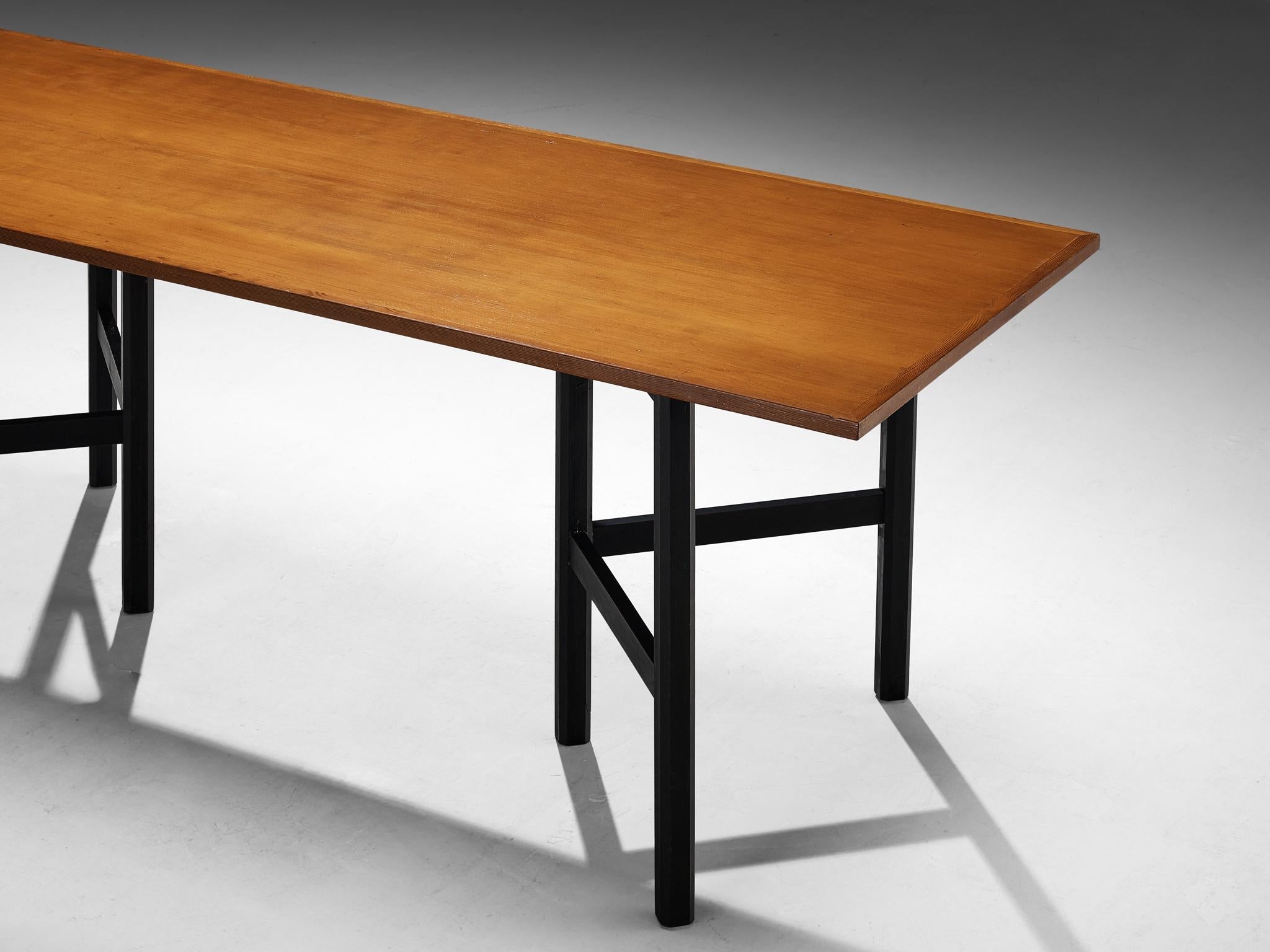 Jørgen Magnussen for Peder Pedersen Dining Table in Pine tables Morentz