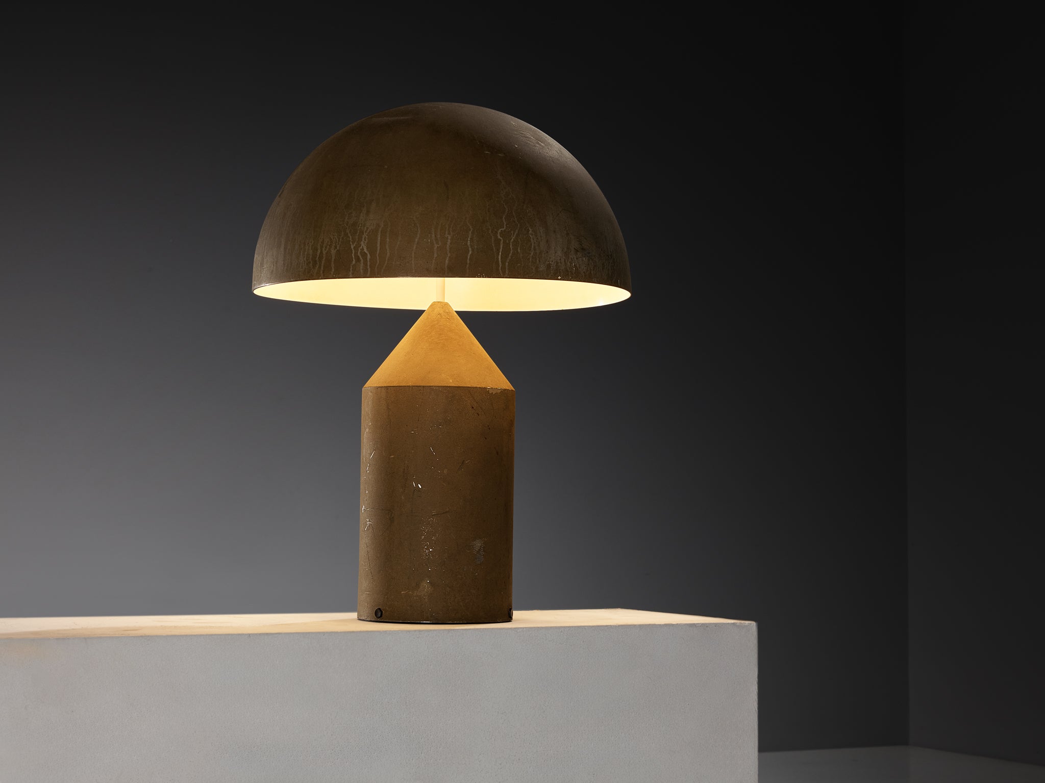 Vico Magistretti for O-Luce 'Atollo' First Edition '233' Table Lamp