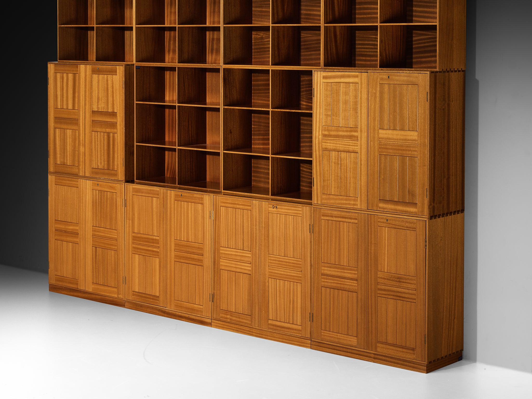 Mogens Koch for Rud Radmussen Modular Bookcase in Mahogany Case pieces and storage cabinets Morentz