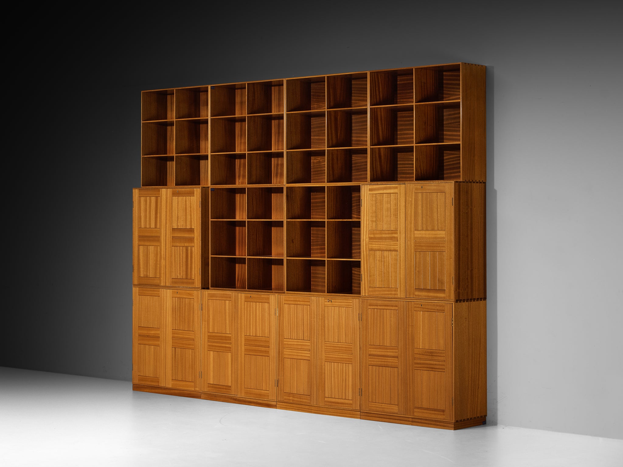 Mogens Koch for Rud Radmussen Modular Bookcase in Mahogany Case pieces and storage cabinets Morentz