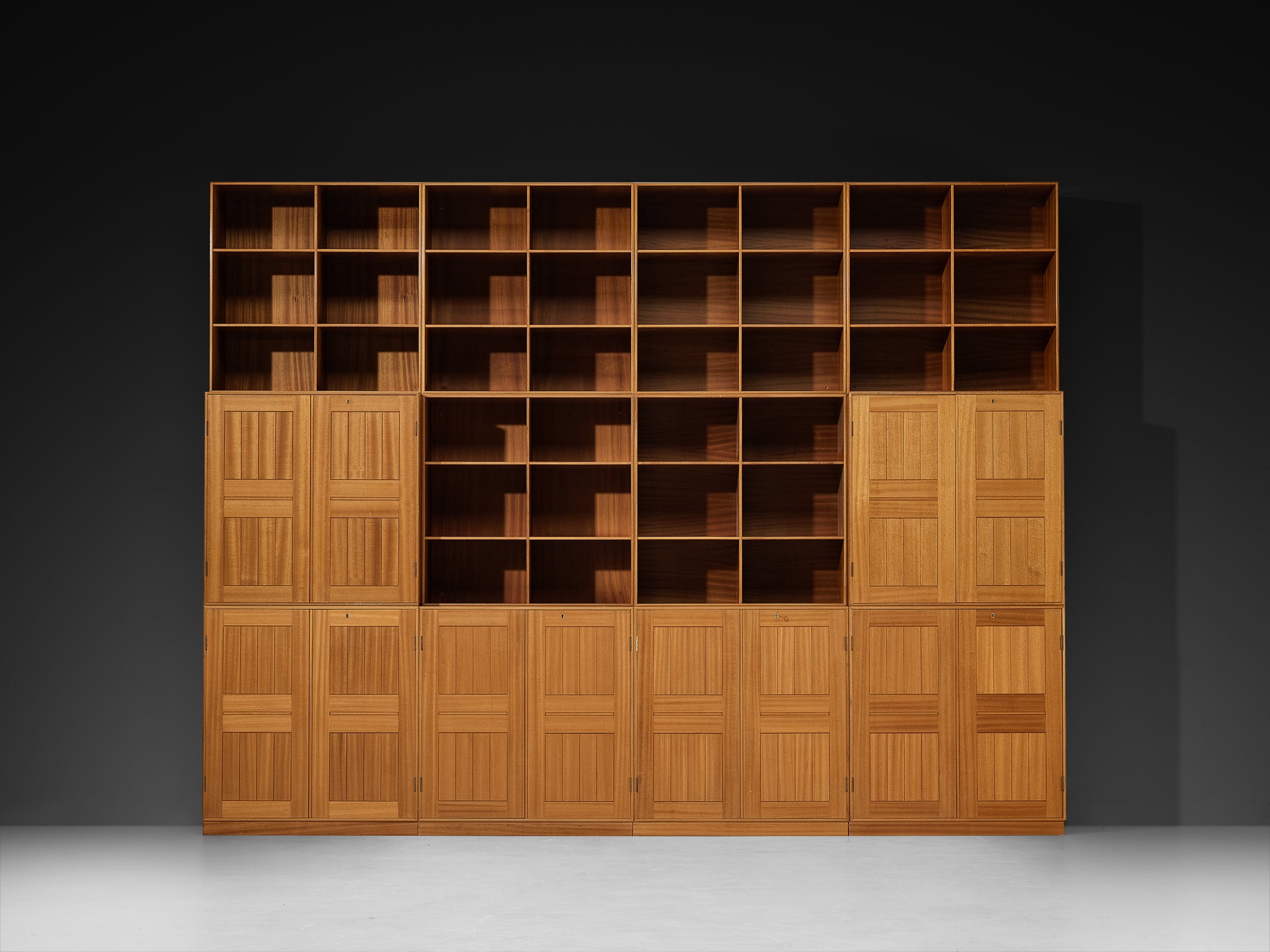 Mogens Koch for Rud Radmussen Modular Bookcase in Mahogany Case pieces and storage cabinets Morentz