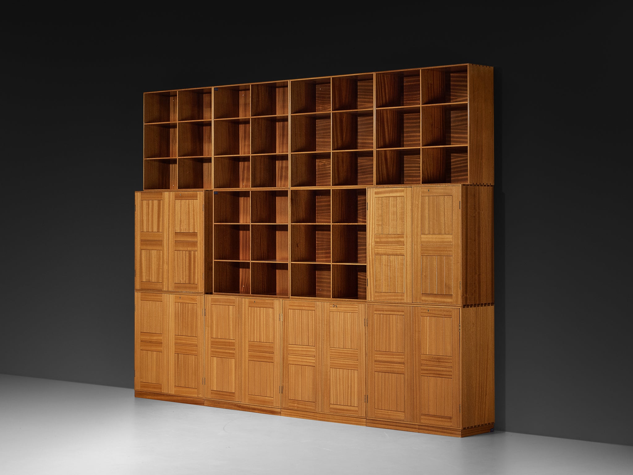 Mogens Koch for Rud Radmussen Modular Bookcase in Mahogany Case pieces and storage cabinets Morentz