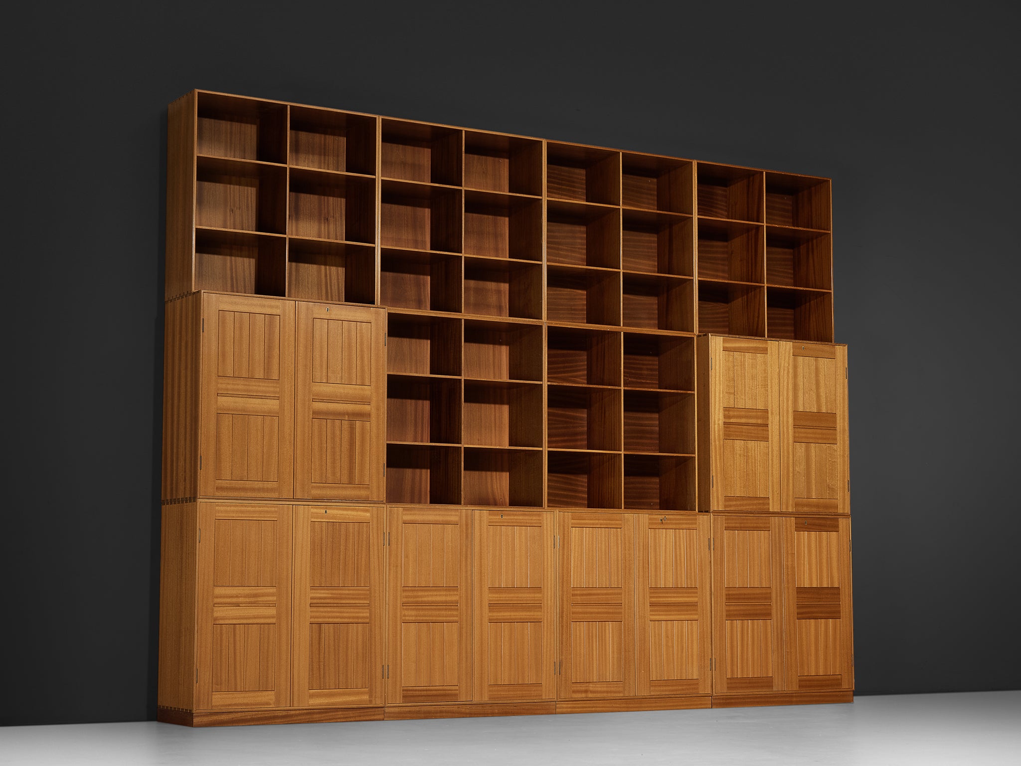 Mogens Koch for Rud Radmussen Modular Bookcase in Mahogany Case pieces and storage cabinets Morentz