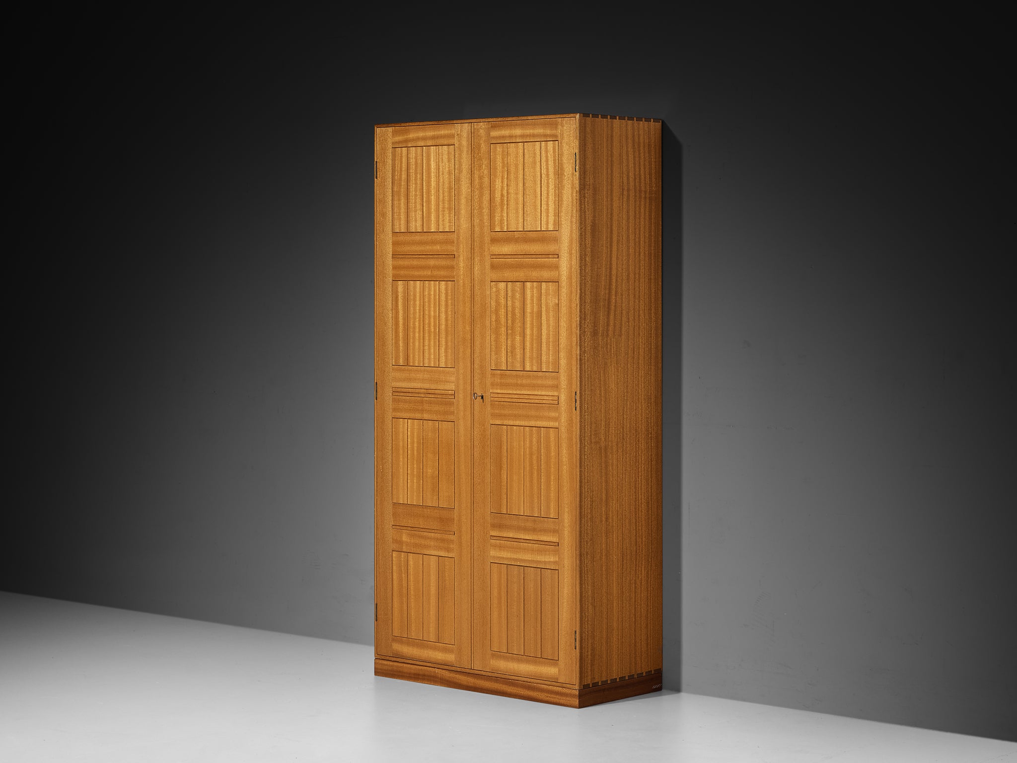 Mogens Koch for Rud Rasmussen Tall Cabinet or Wardrobe in Mahogany Case pieces and storage cabinets Morentz