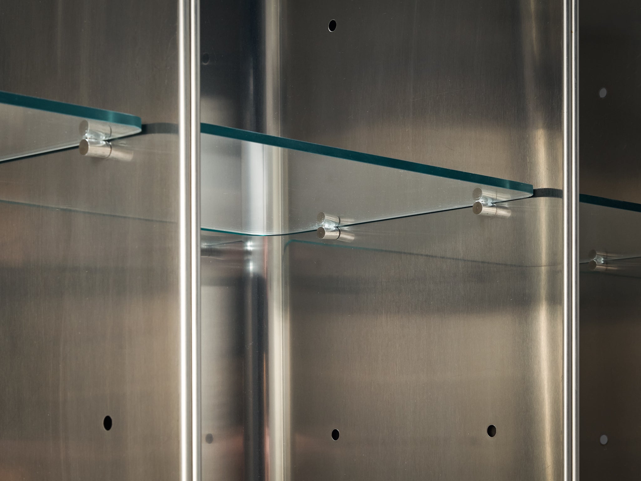 Carla Venosta and Guido Zimmerman for Arflex 'Valiant' Bookcase in Steel Case pieces and storage cabinets Morentz