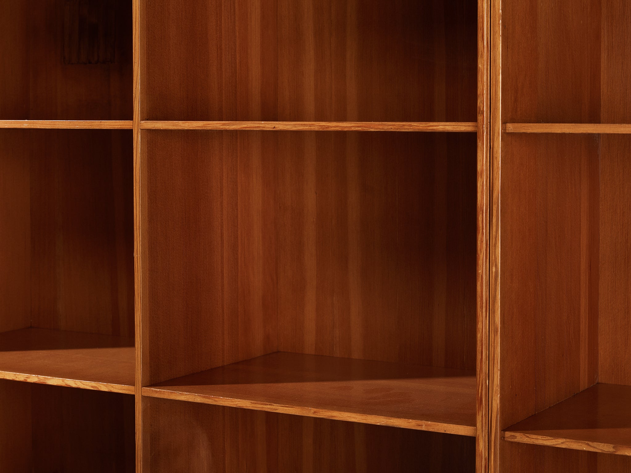 Mogens Koch for Rud Radmussen Modular Bookcase in Pine Case pieces and storage cabinets Morentz