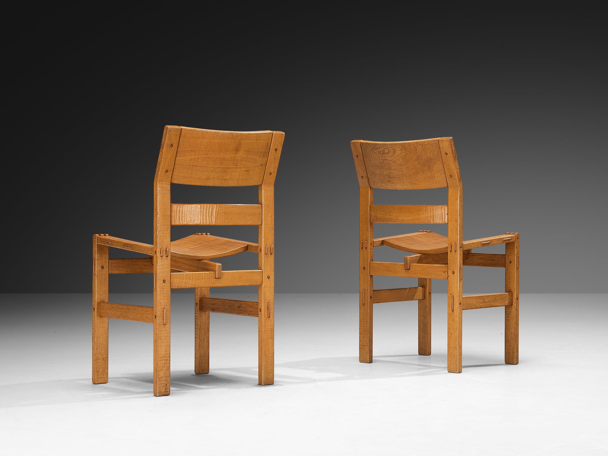 Dining Set with Giuseppe Rivadossi Chairs and Angelo Mangiarotti Dining Table in Marble and Bronze Tables Morentz