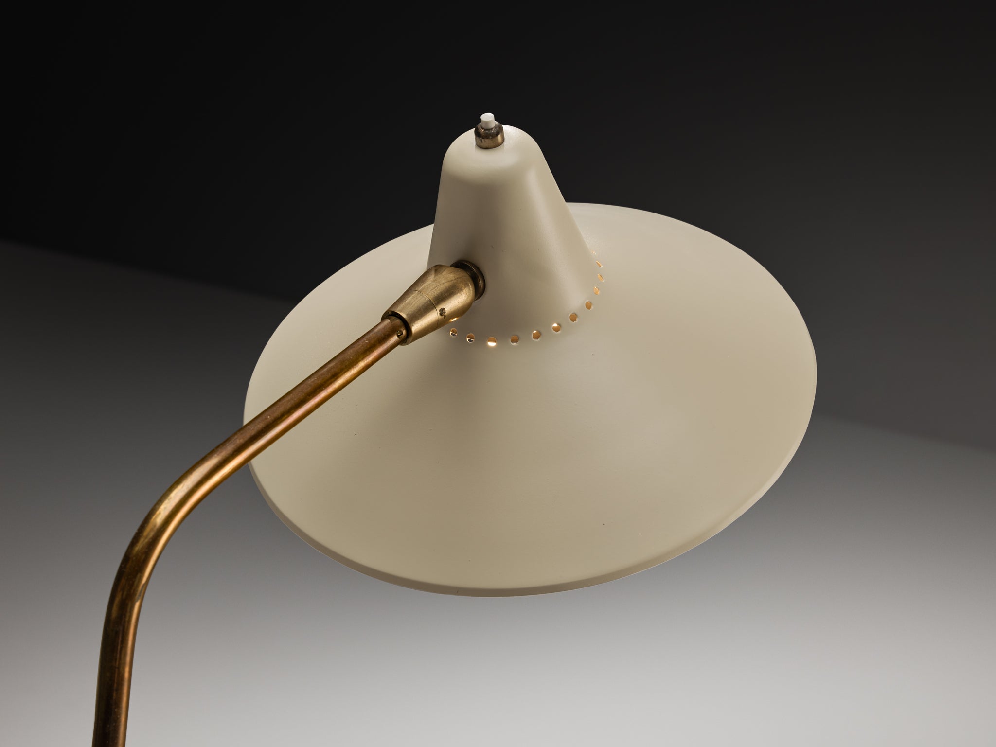 Rare Giuseppe Ostuni for O-Luce ’339/3’ Three-Armed Floor Lamp Lighting Morentz