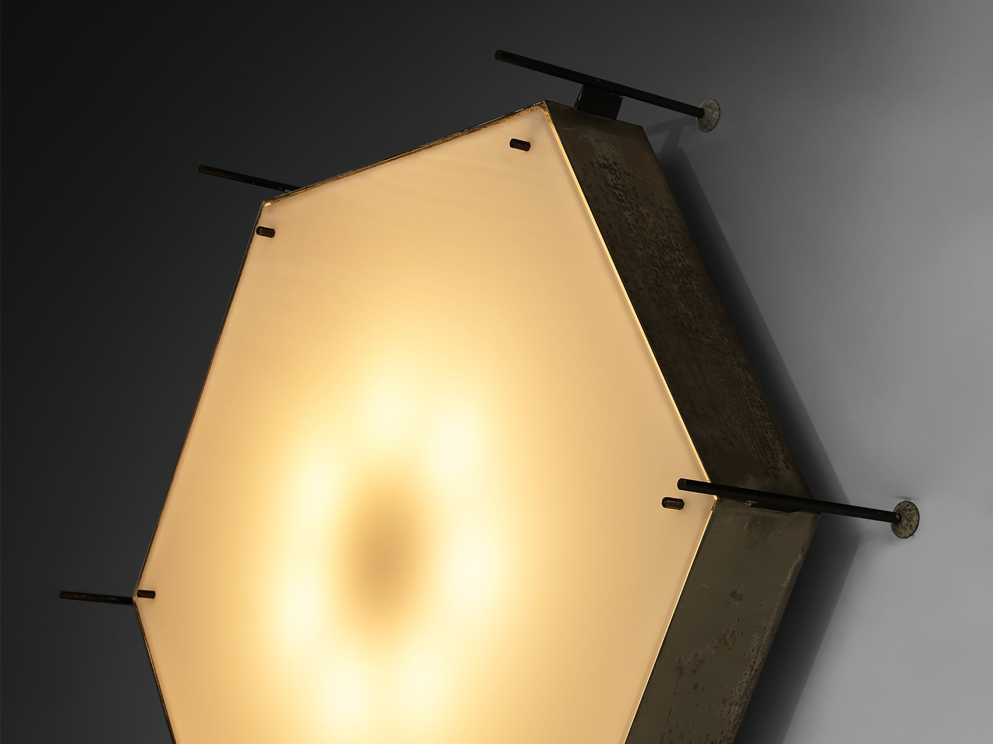 Angelo Lelii for Arredoluce '12712' Ceiling or Wall Light Lighting Morentz