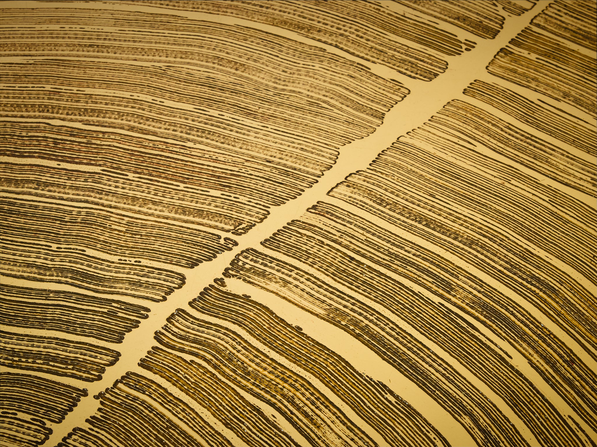 Georges Mathias Coffee Table in Brass and Agate Inlay Tables Morentz