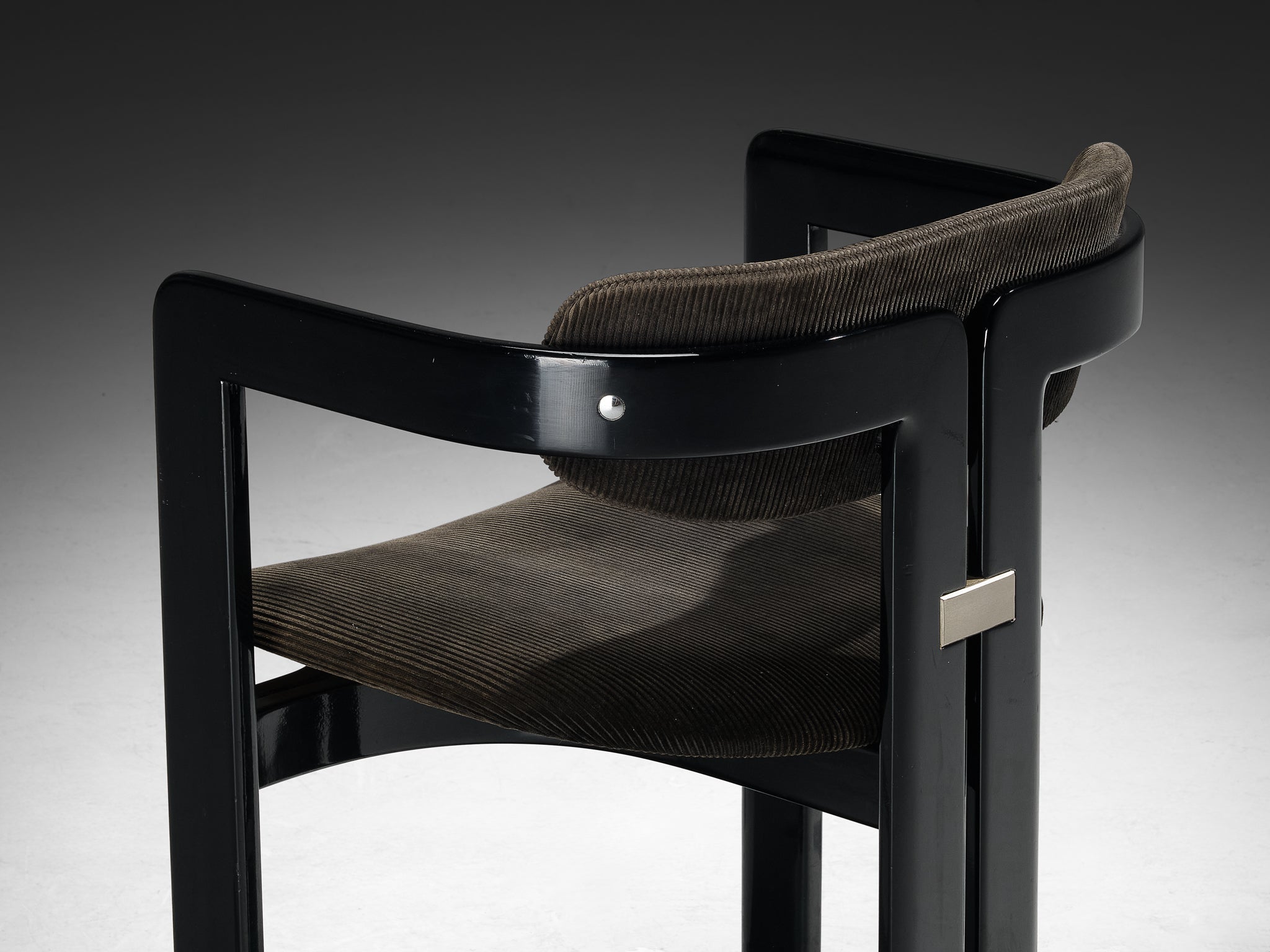 Augusto Savini for Pozzi Set of Four Pamplona Chairs Seating Morentz