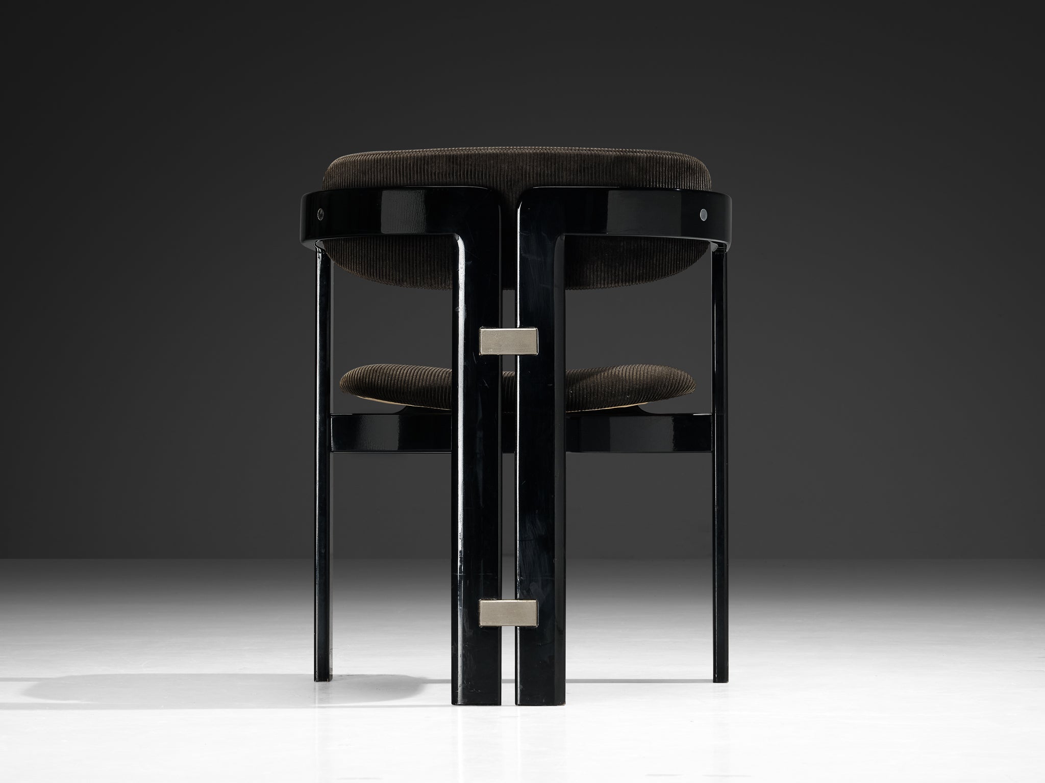 Augusto Savini for Pozzi Set of Four Pamplona Chairs Seating Morentz