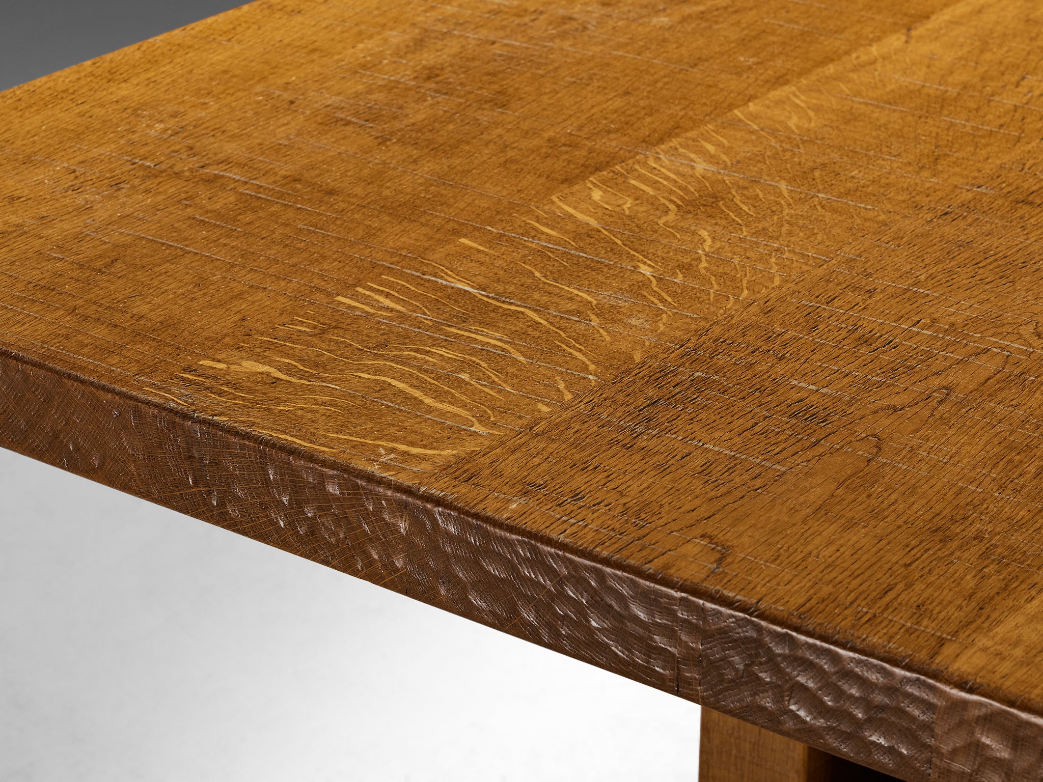 Giuseppe Rivadossi for Officina Rivadossi Dining Table in Oak Tables Morentz