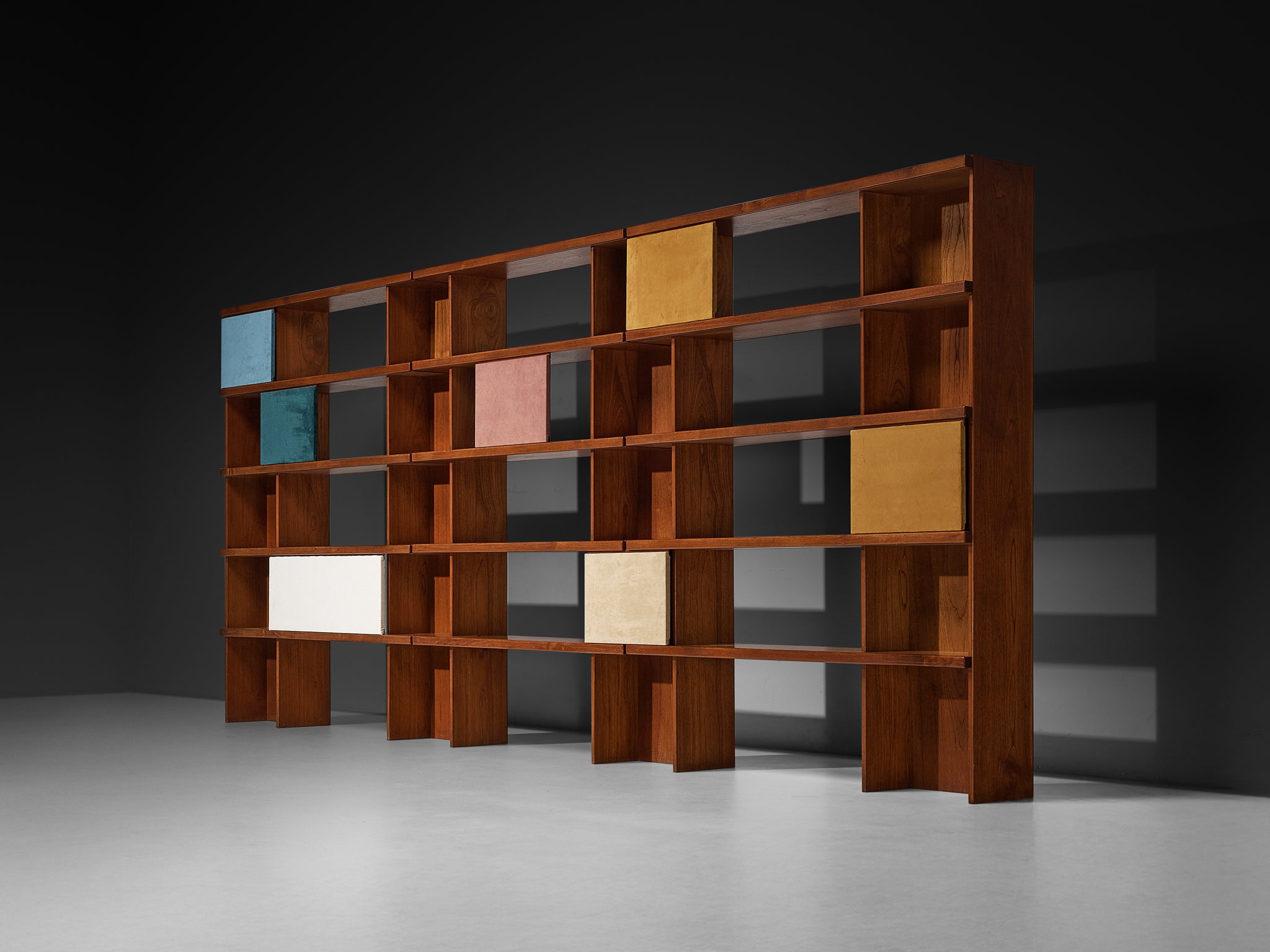 Ilmari Tapiovaara for La Permanente Mobili Cantù Bookcase Case pieces and storage cabinets Morentz