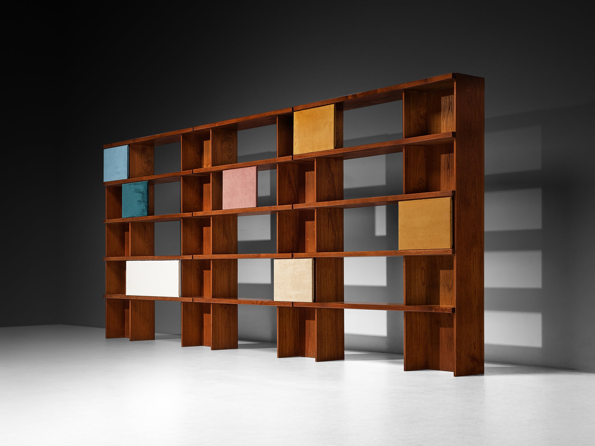 Ilmari Tapiovaara for La Permanente Mobili Cantù Bookcase Case pieces and storage cabinets Morentz