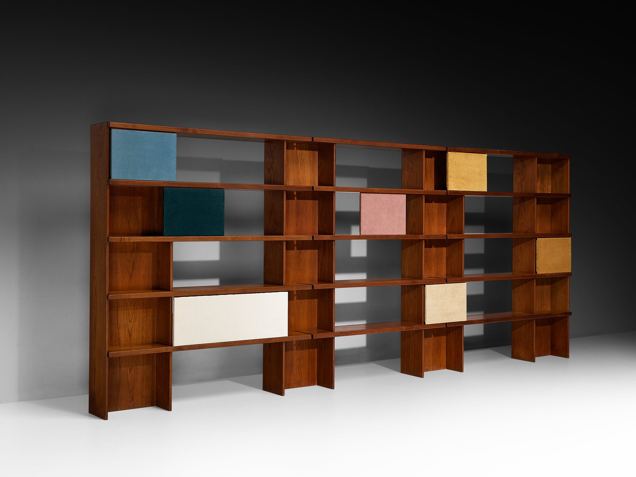 Ilmari Tapiovaara for La Permanente Mobili Cantù Bookcase Case pieces and storage cabinets Morentz