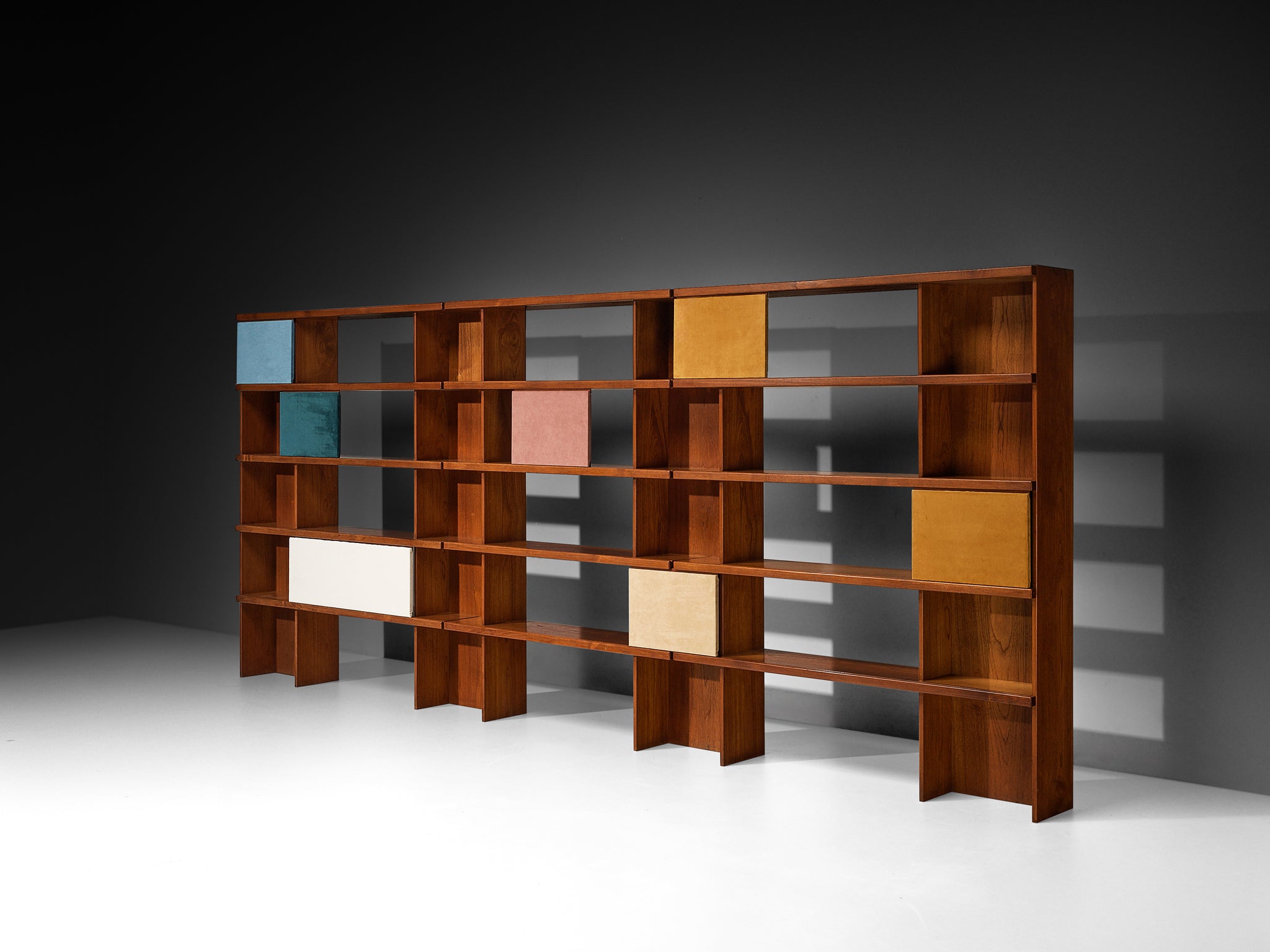 Ilmari Tapiovaara for La Permanente Mobili Cantù Bookcase Case pieces and storage cabinets Morentz