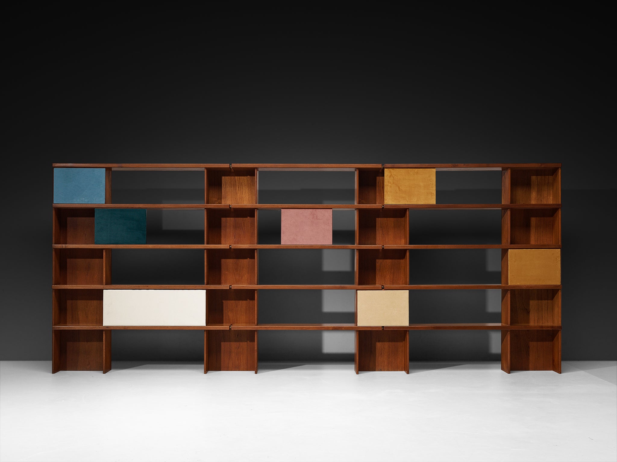 Ilmari Tapiovaara for La Permanente Mobili Cantù Bookcase Case pieces and storage cabinets Morentz