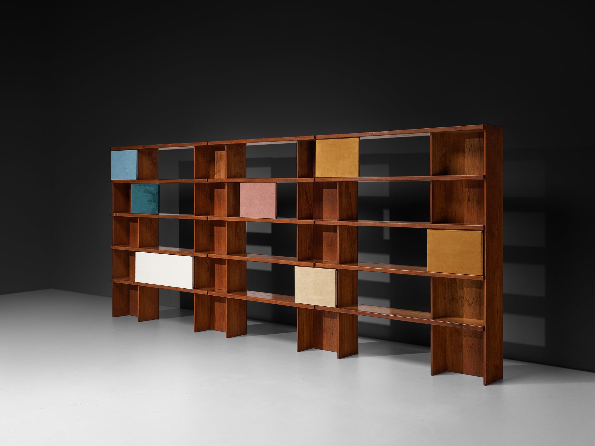 Ilmari Tapiovaara for La Permanente Mobili Cantù Bookcase Case pieces and storage cabinets Morentz
