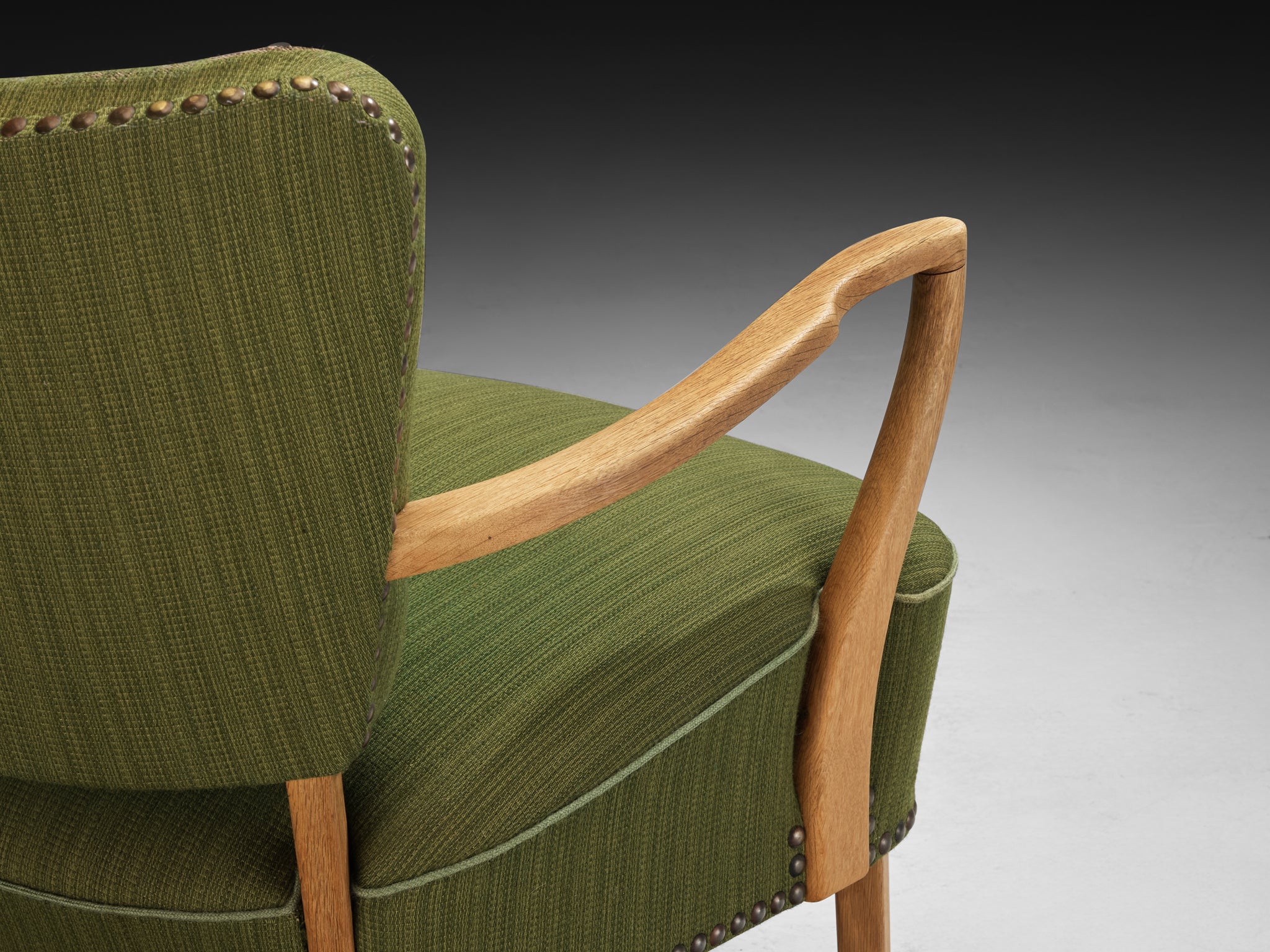 Villy Sørensen for Frederik Stærmose Lounge Chair in Oak Seating Morentz