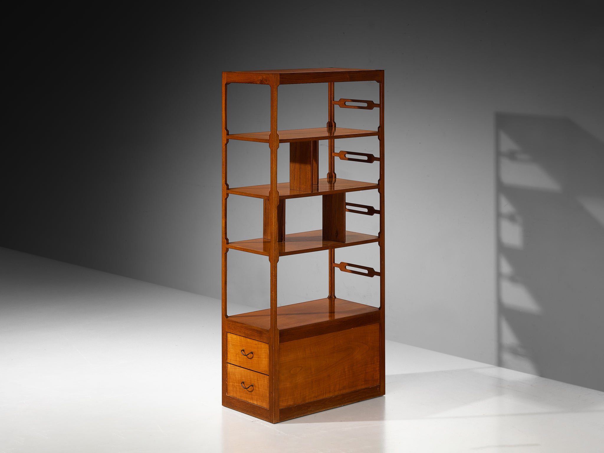 Rare Erik Buck for Knud Juul-Hansen Free-Standing Cabinet in Teak Case pieces and storage cabinets Morentz