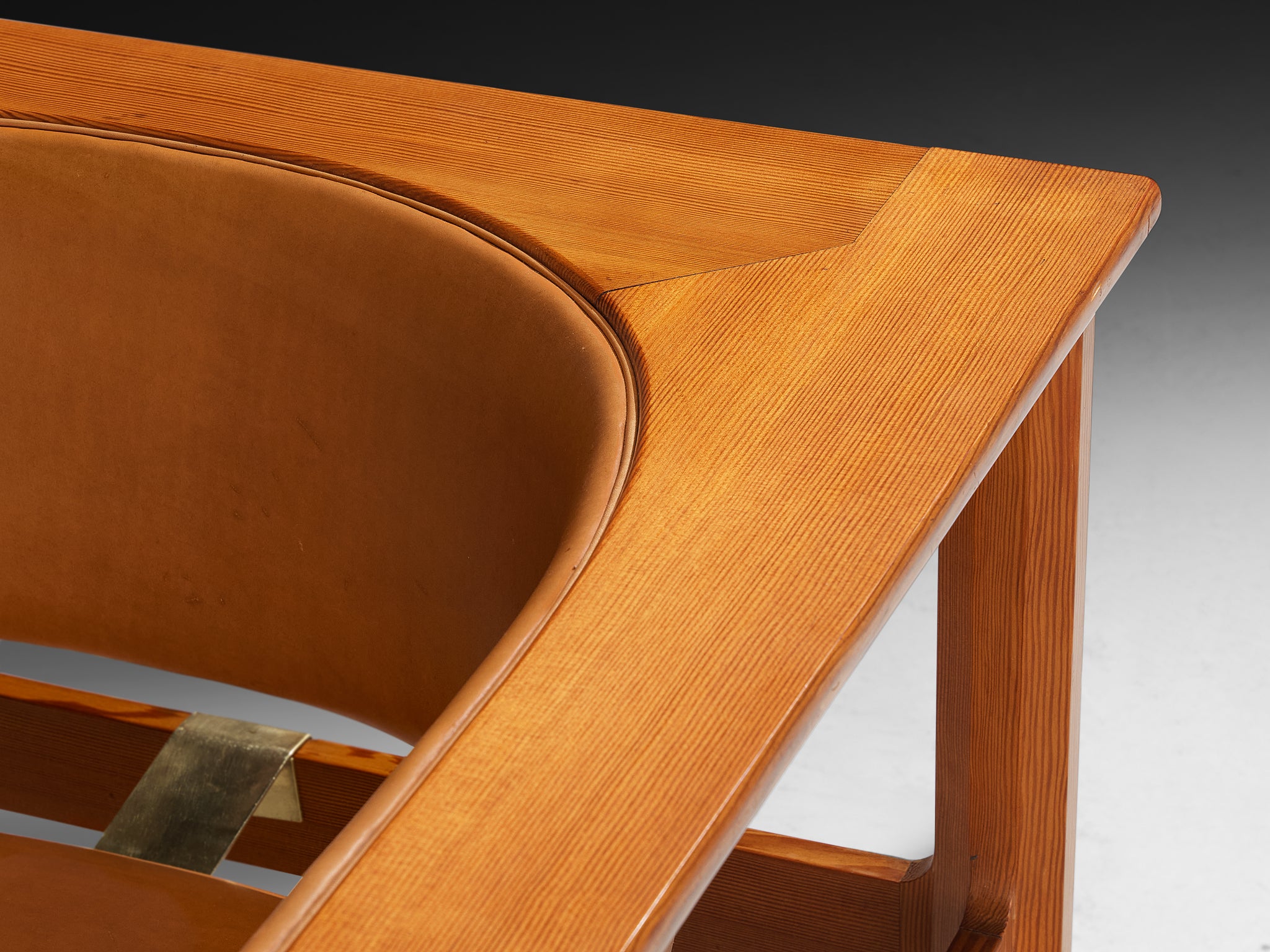 Carl Heinz Brockmann Petersen for Louis G. Thiersen Rare Geometric Armchairs Seating Morentz