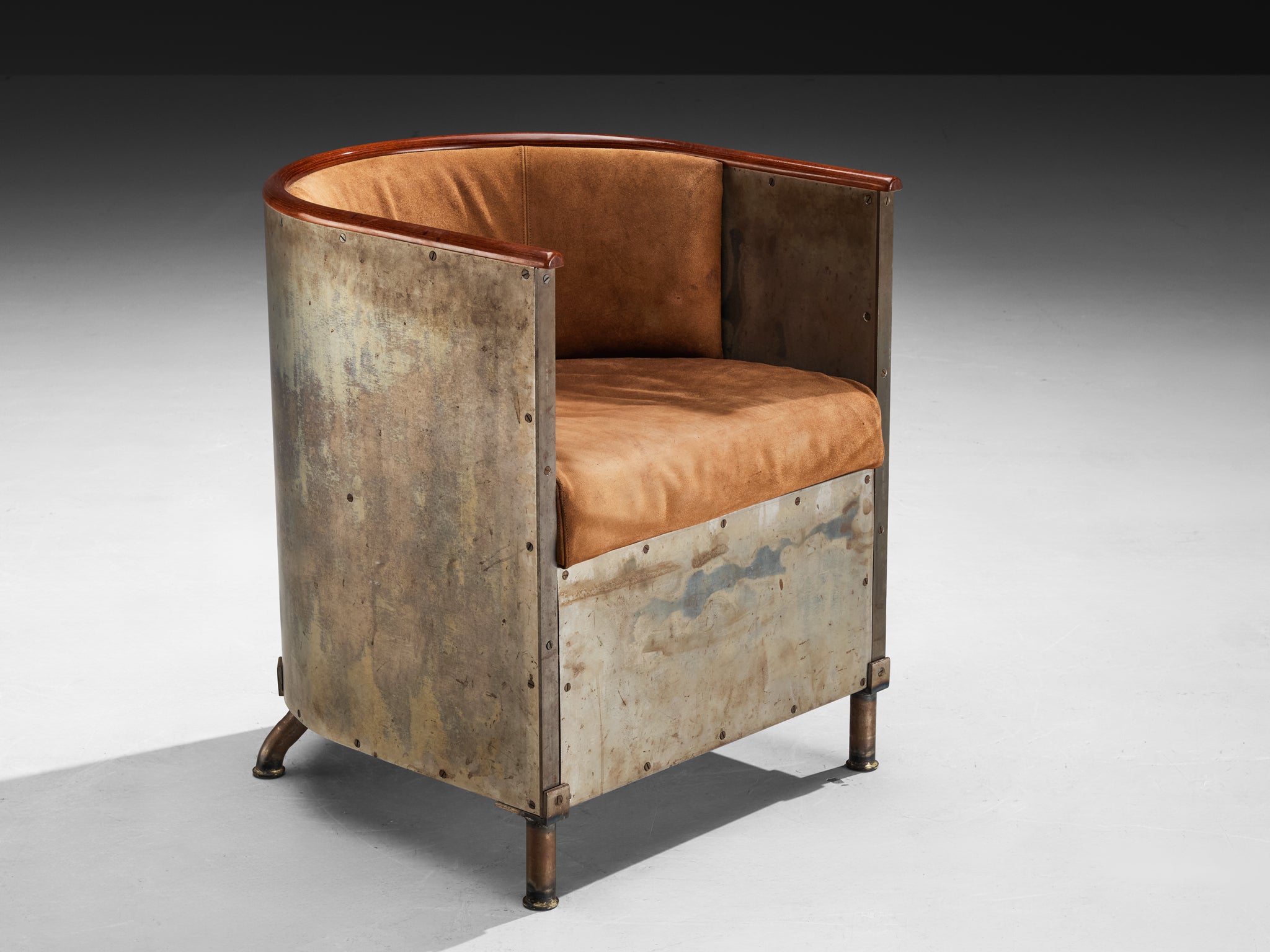 Mats Theselius for Källemo AB Limited Edition 'Järn Mocca' Lounge Chair Seating Morentz