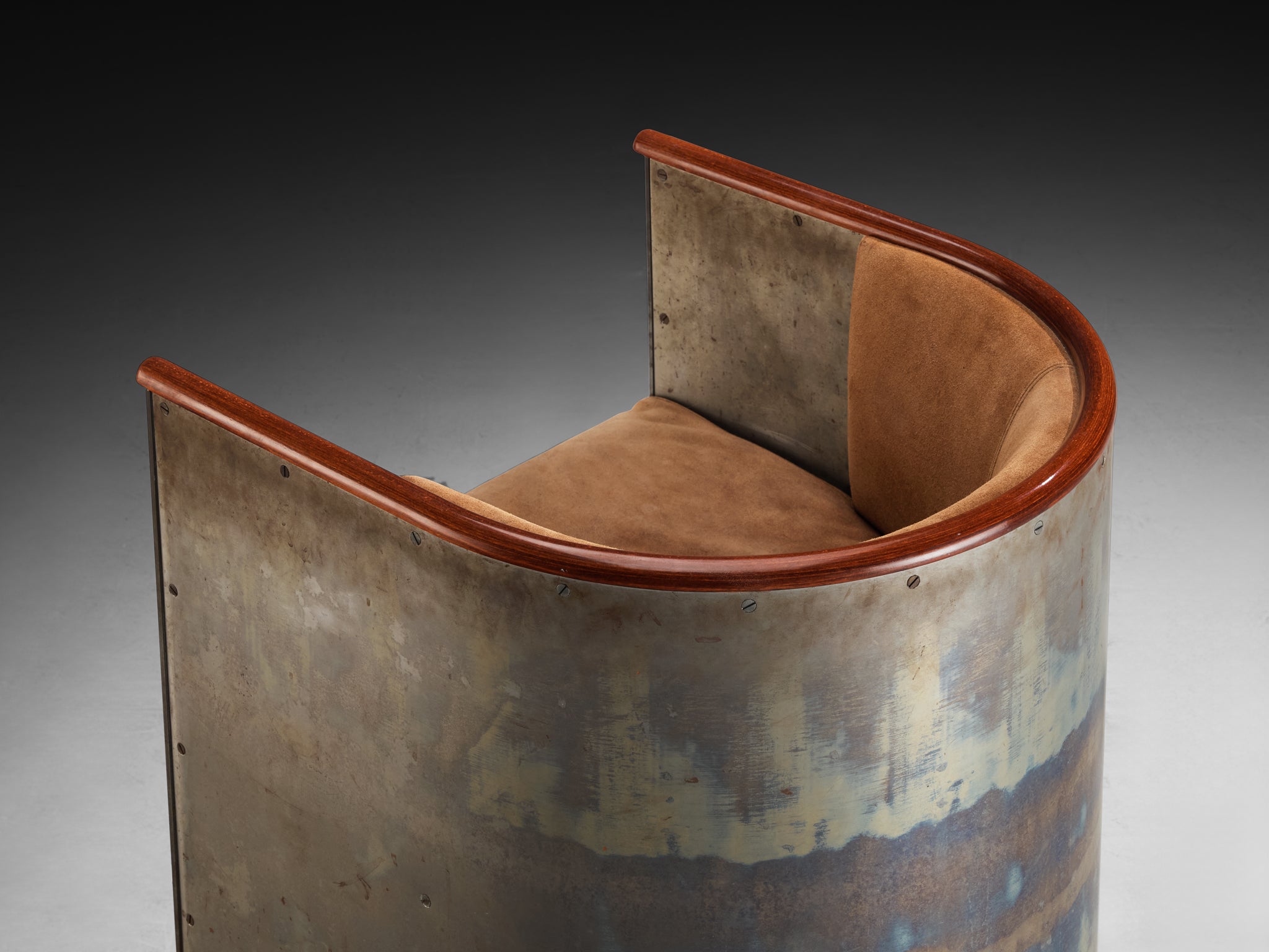 Mats Theselius for Källemo AB Limited Edition 'Järn Mocca' Lounge Chair Seating Morentz