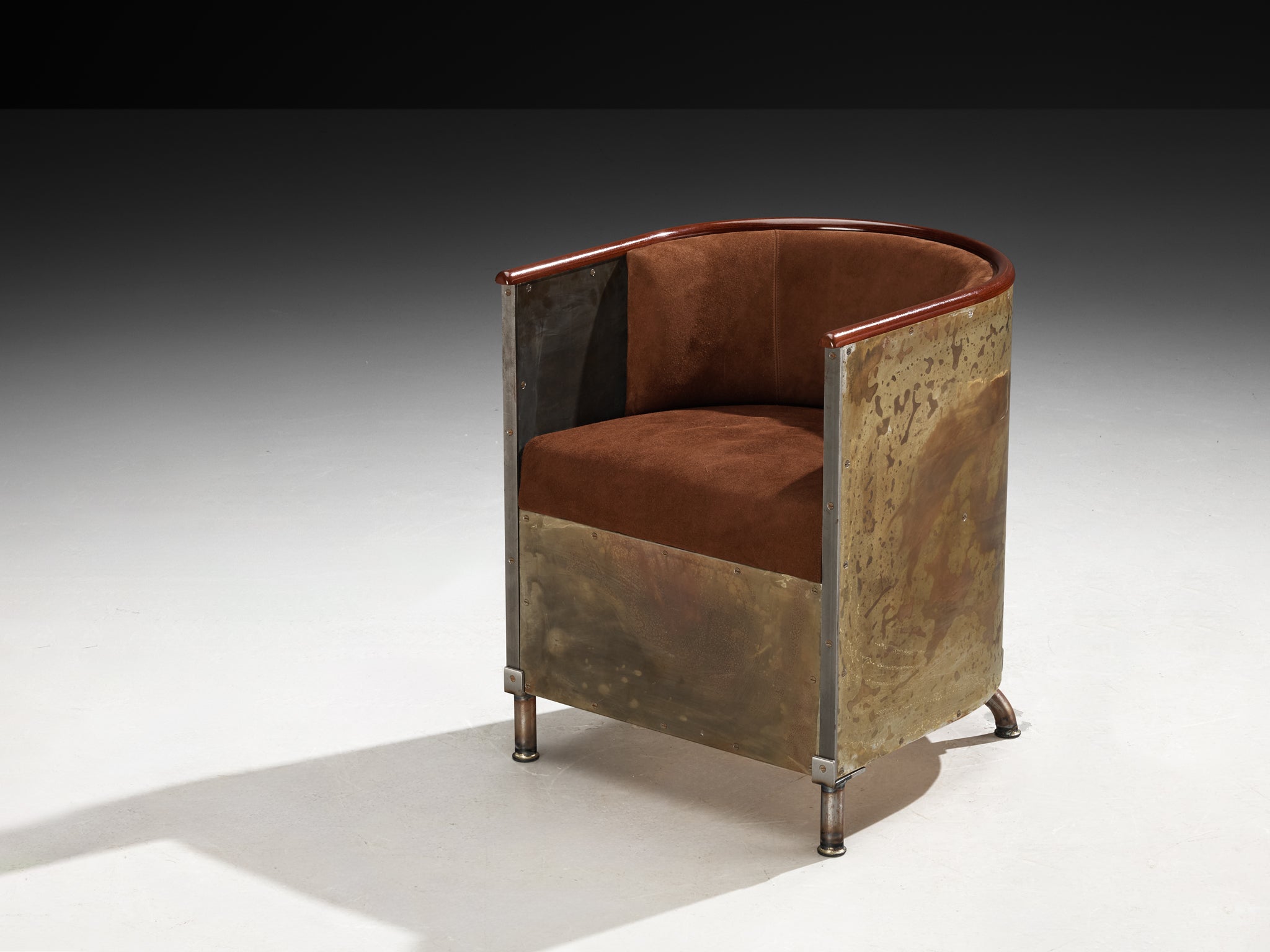 Mats Theselius for Källemo AB Limited Edition 'Järn Mocca' Lounge Chair Seating Morentz