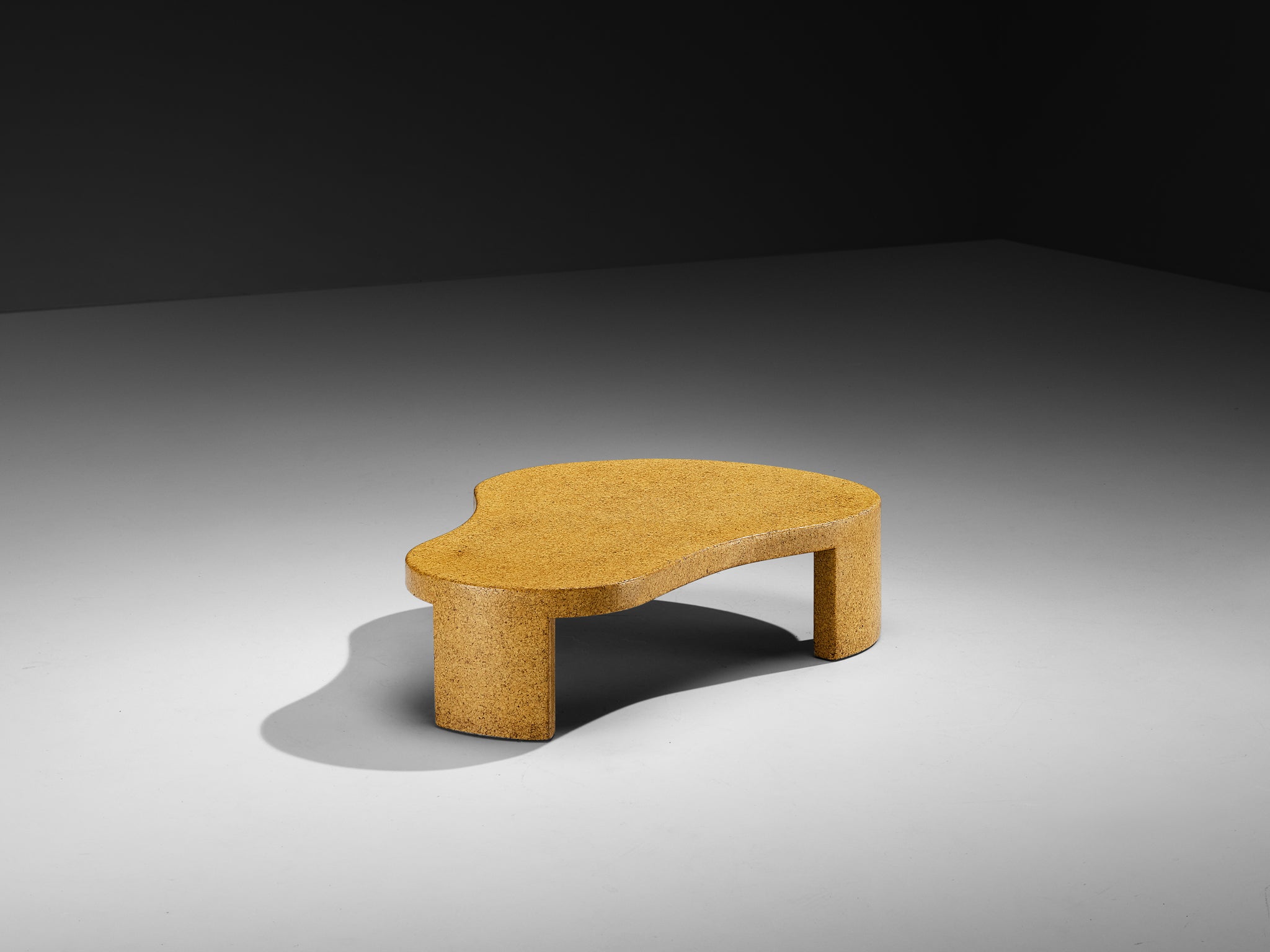 Paul Frankl Model '5025' Coffee Table in Cork Tables Morentz