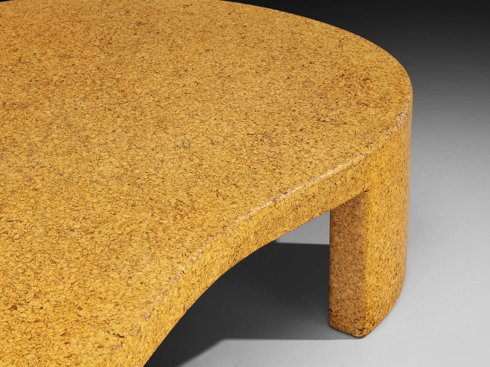 Rare Paul T. Frankl Model '5025' Coffee Table in Cork Tables Morentz