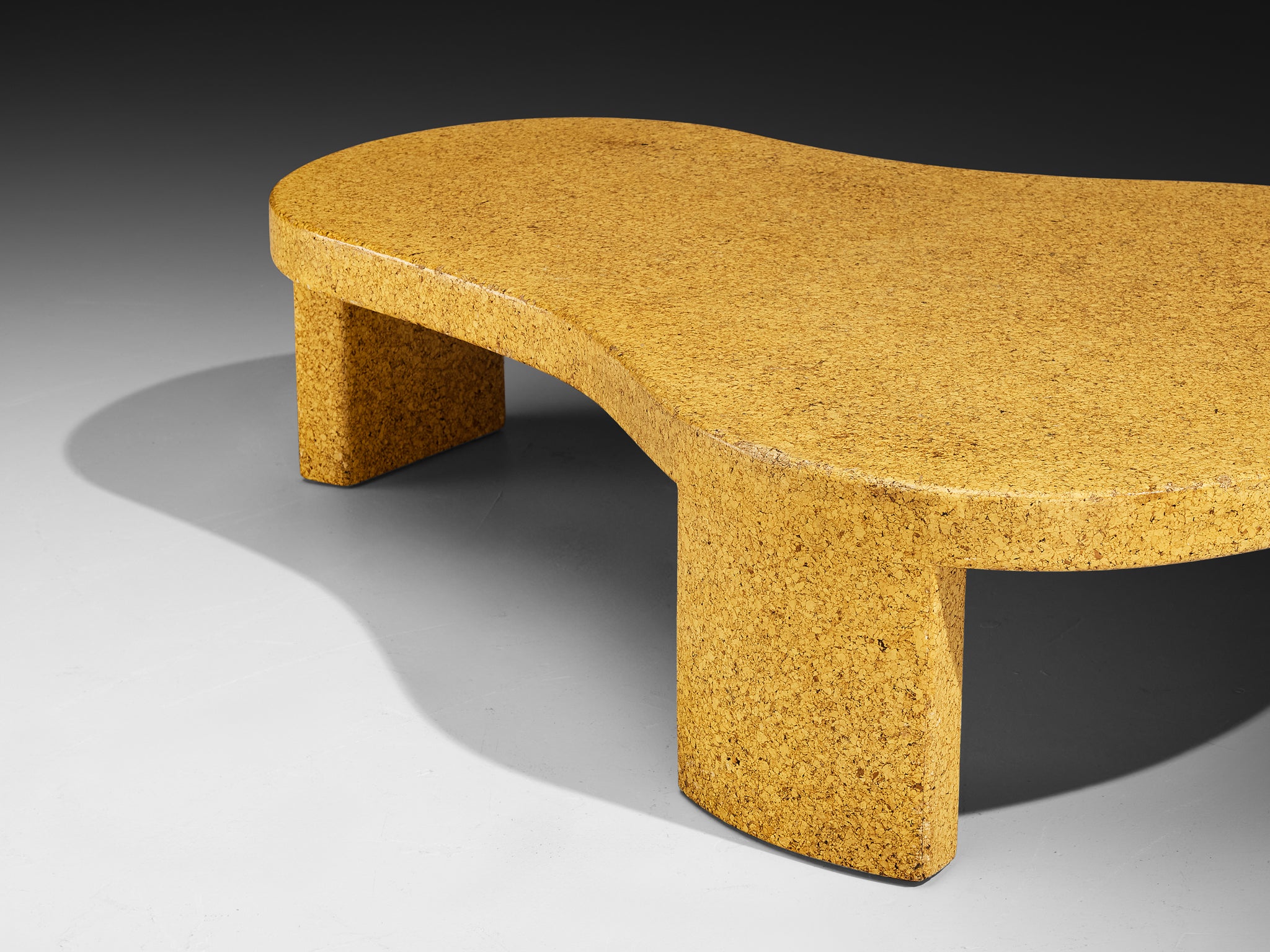 Rare Paul T. Frankl Model '5025' Coffee Table in Cork Tables Morentz