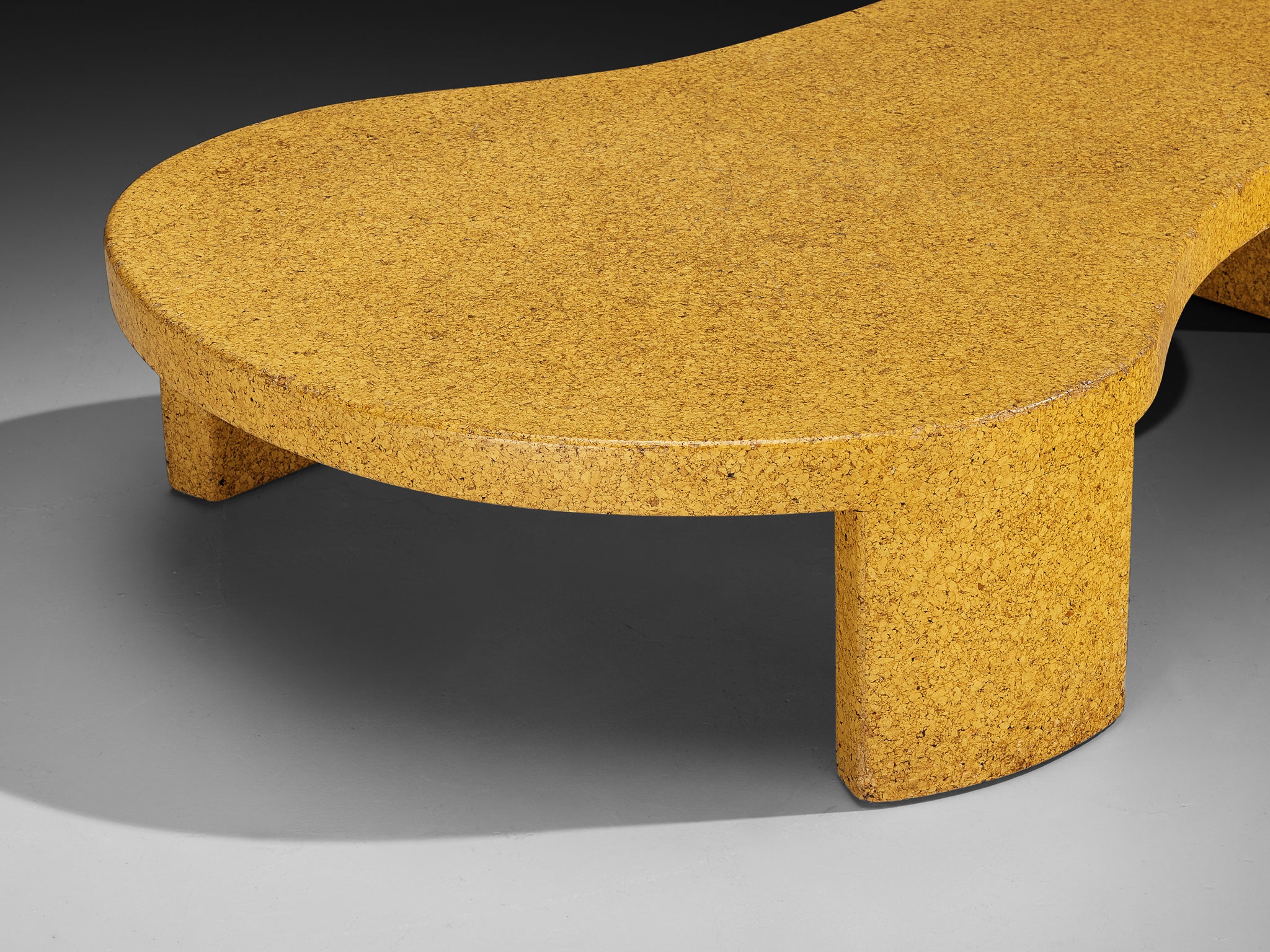 Rare Paul T. Frankl Model '5025' Coffee Table in Cork Tables Morentz