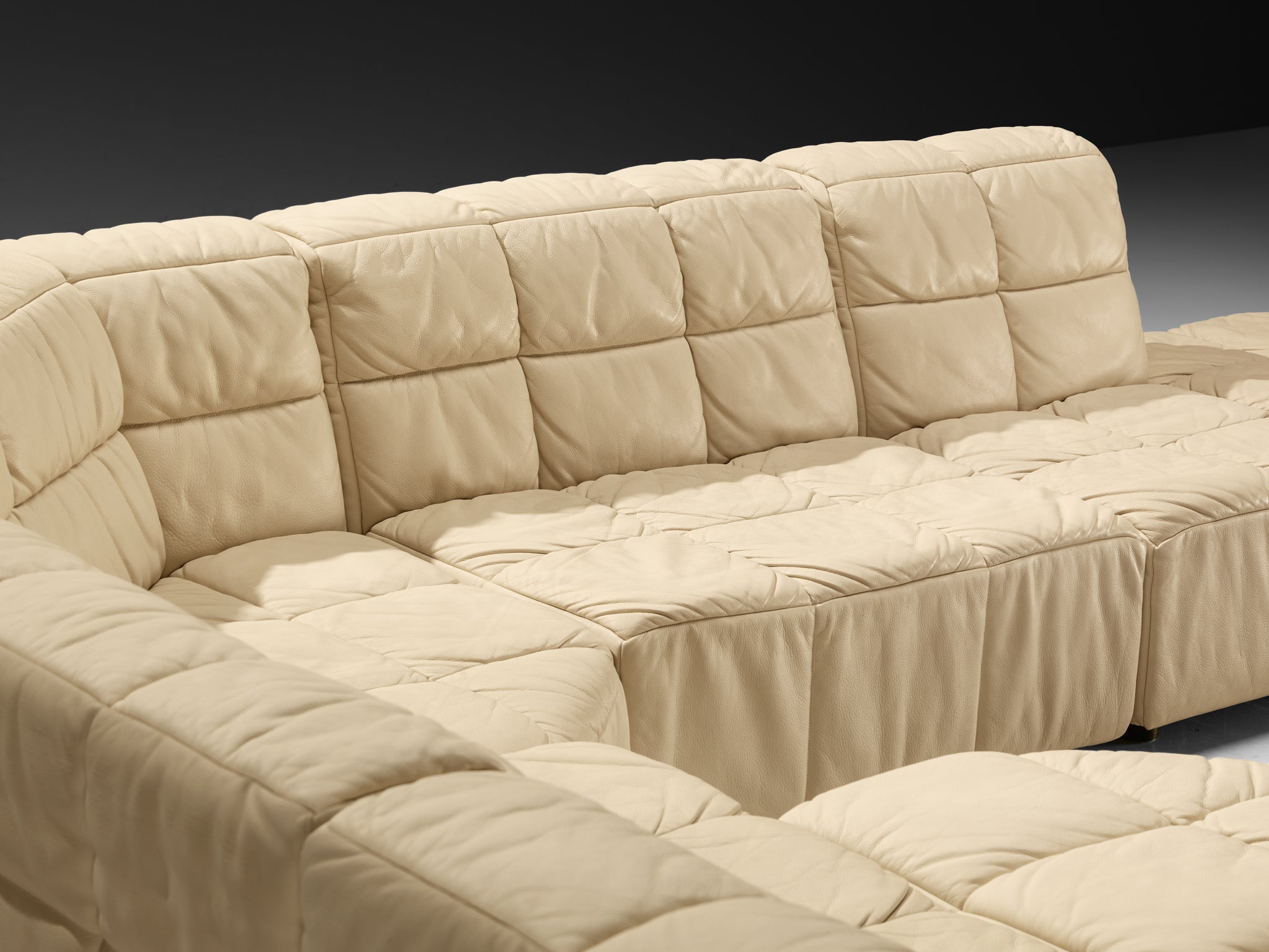 Hans Hopfer for Neue Wiener Werkstätte 'Castell' Sectional Sofa Seating Morentz