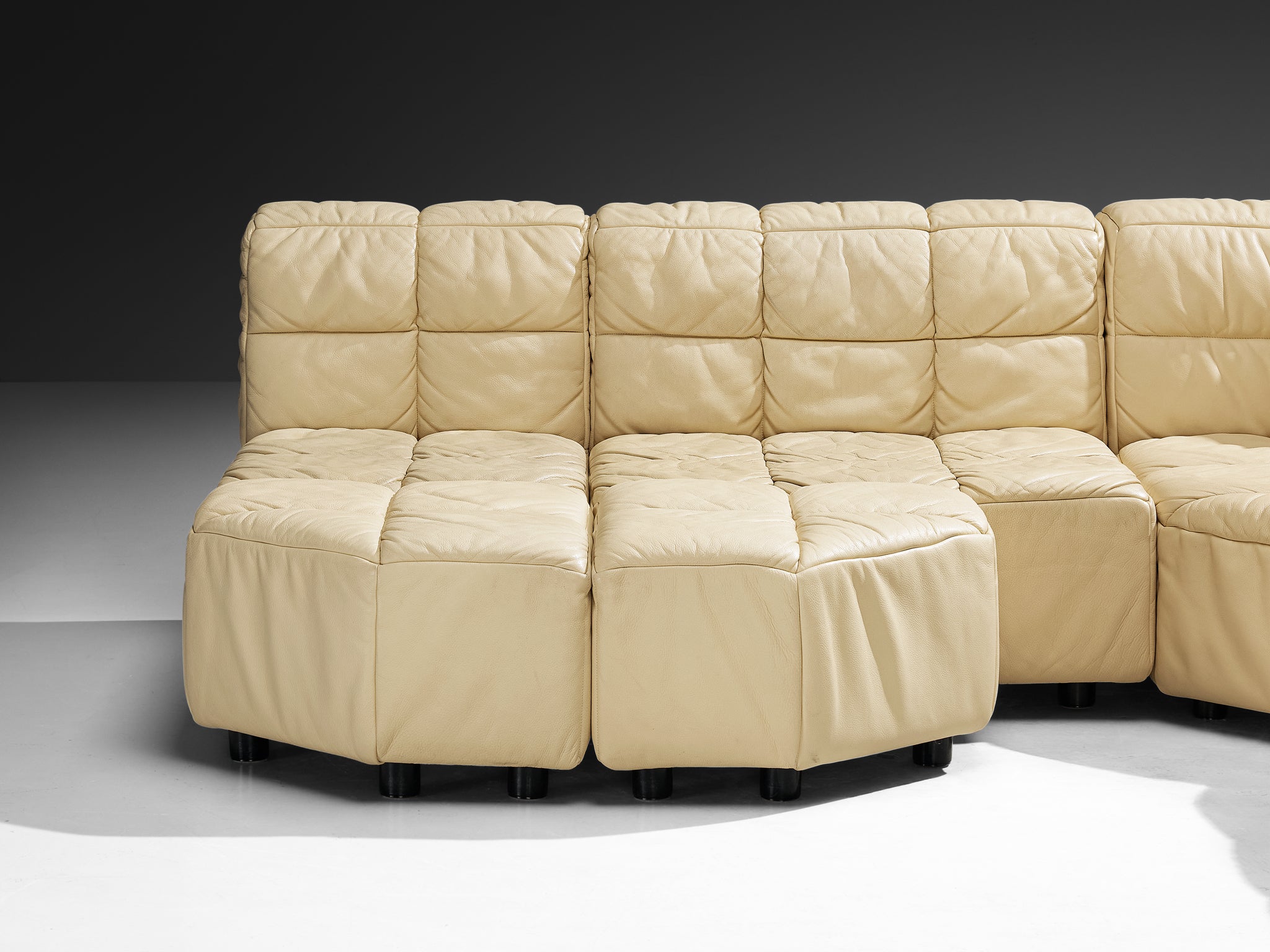Hans Hopfer for Neue Wiener Werkstätte 'Castell' Sectional Sofa Seating Morentz